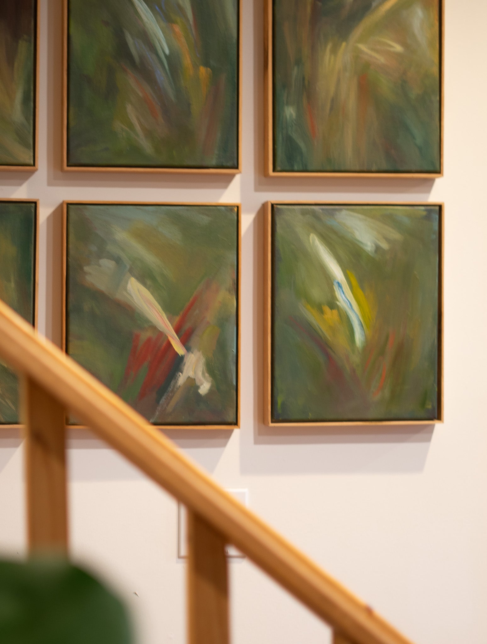 "In Between" | 11 x 14 | Original Oil Painting with Oak Frame