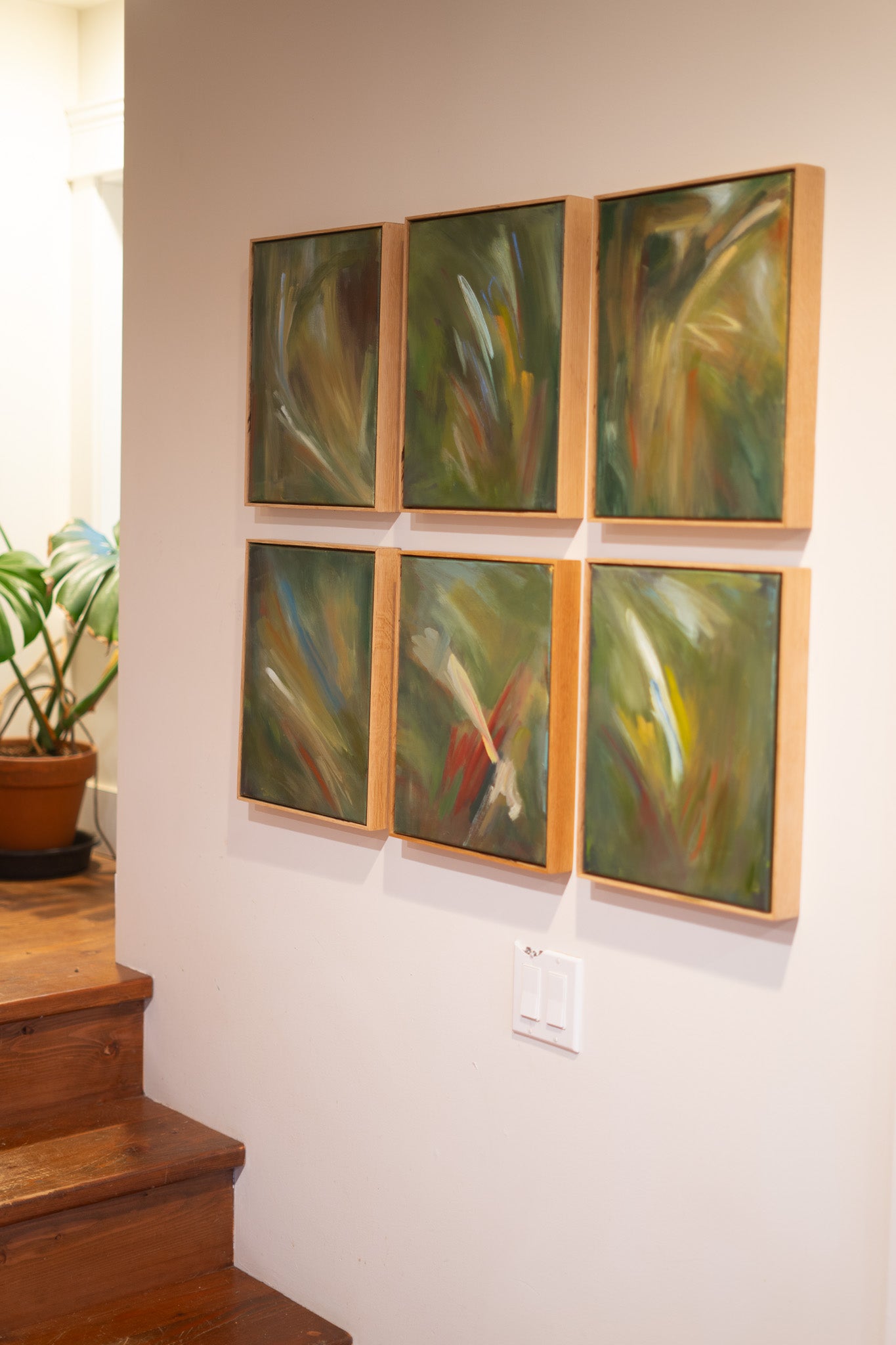 "Exhale" | 11 x 14 | Original Oil Painting with Oak Frame