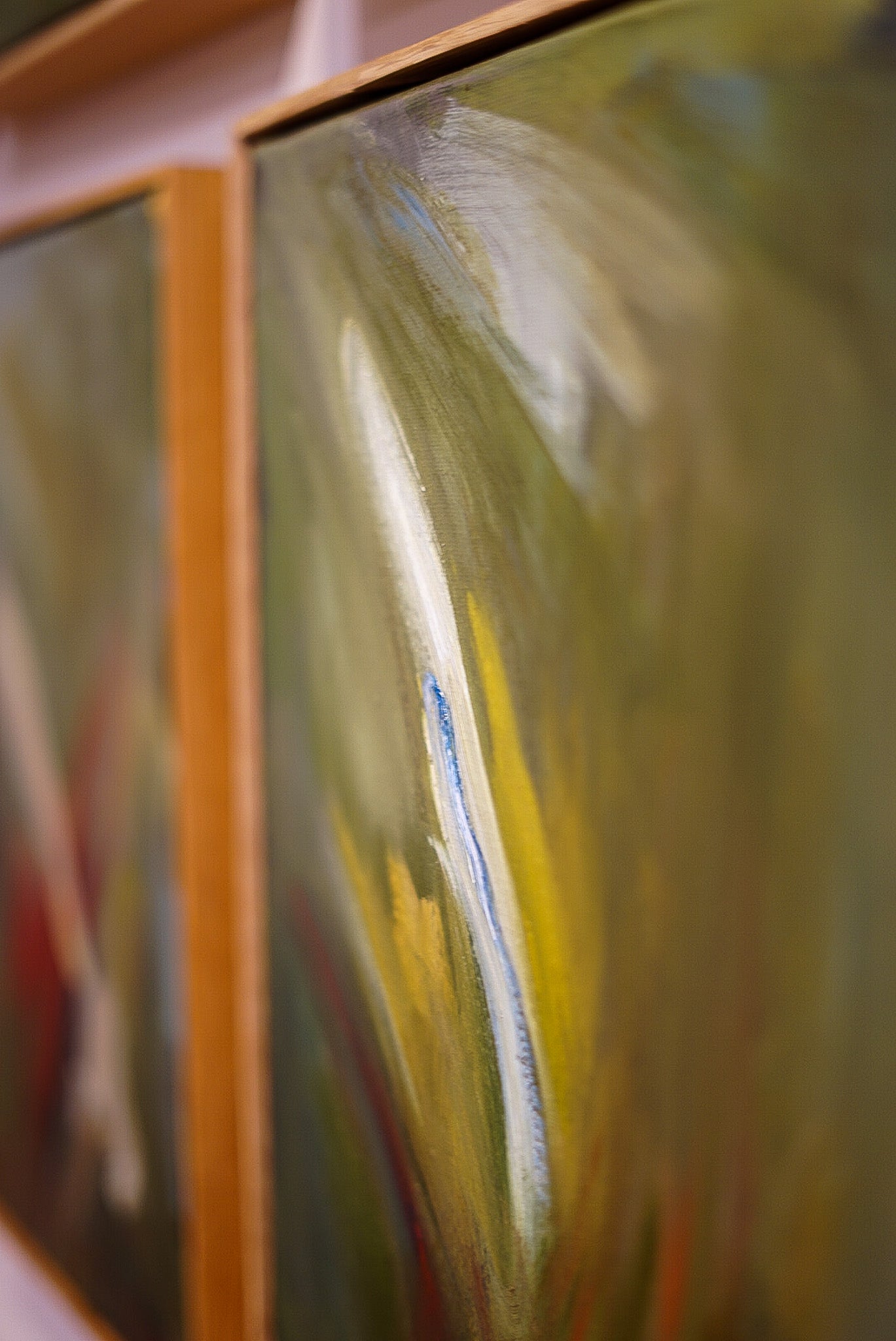 "In Between" | 11 x 14 | Original Oil Painting with Oak Frame
