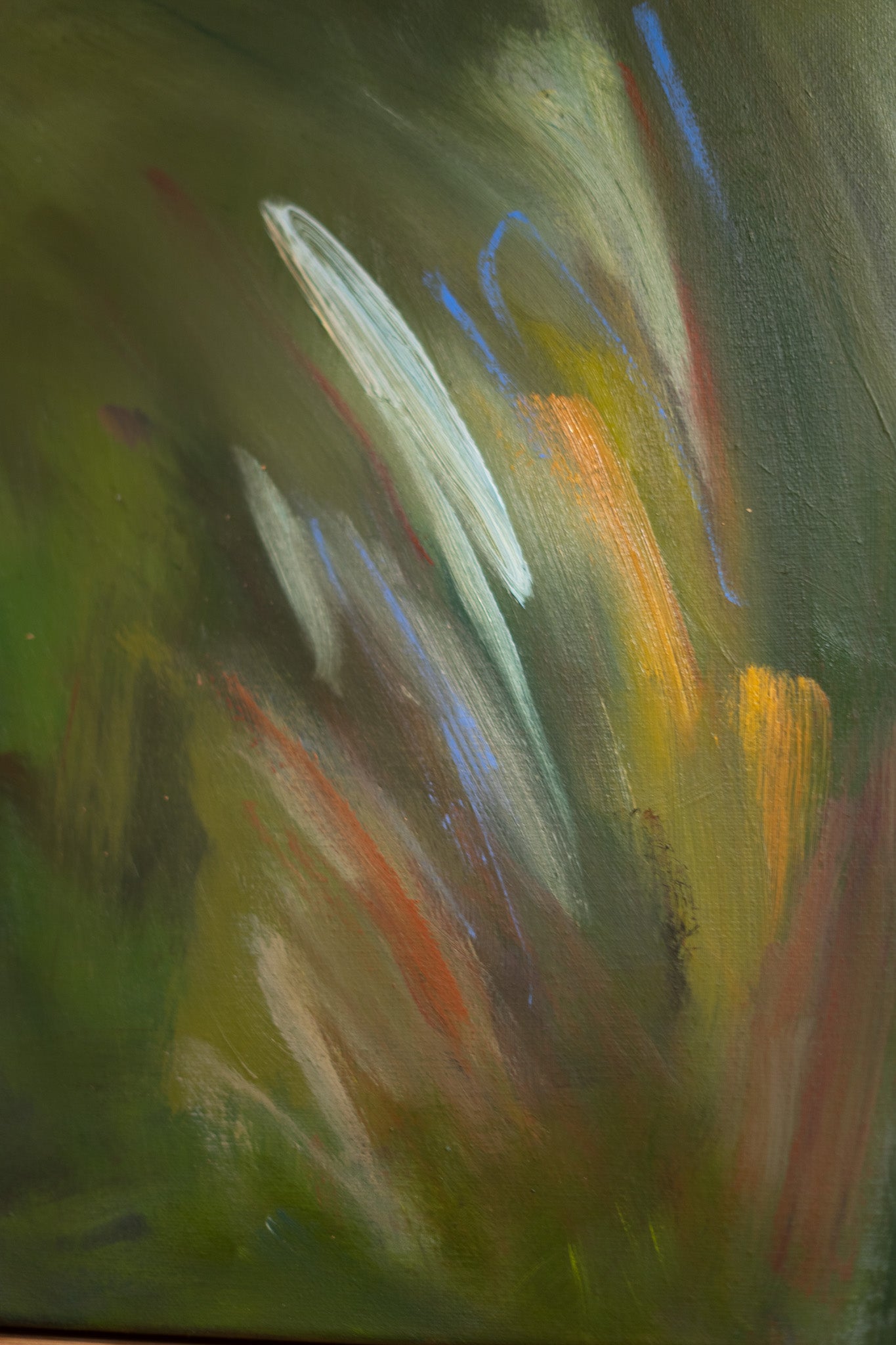 "Receiving" | 11 x 14 | Original Oil Painting with Oak Frame