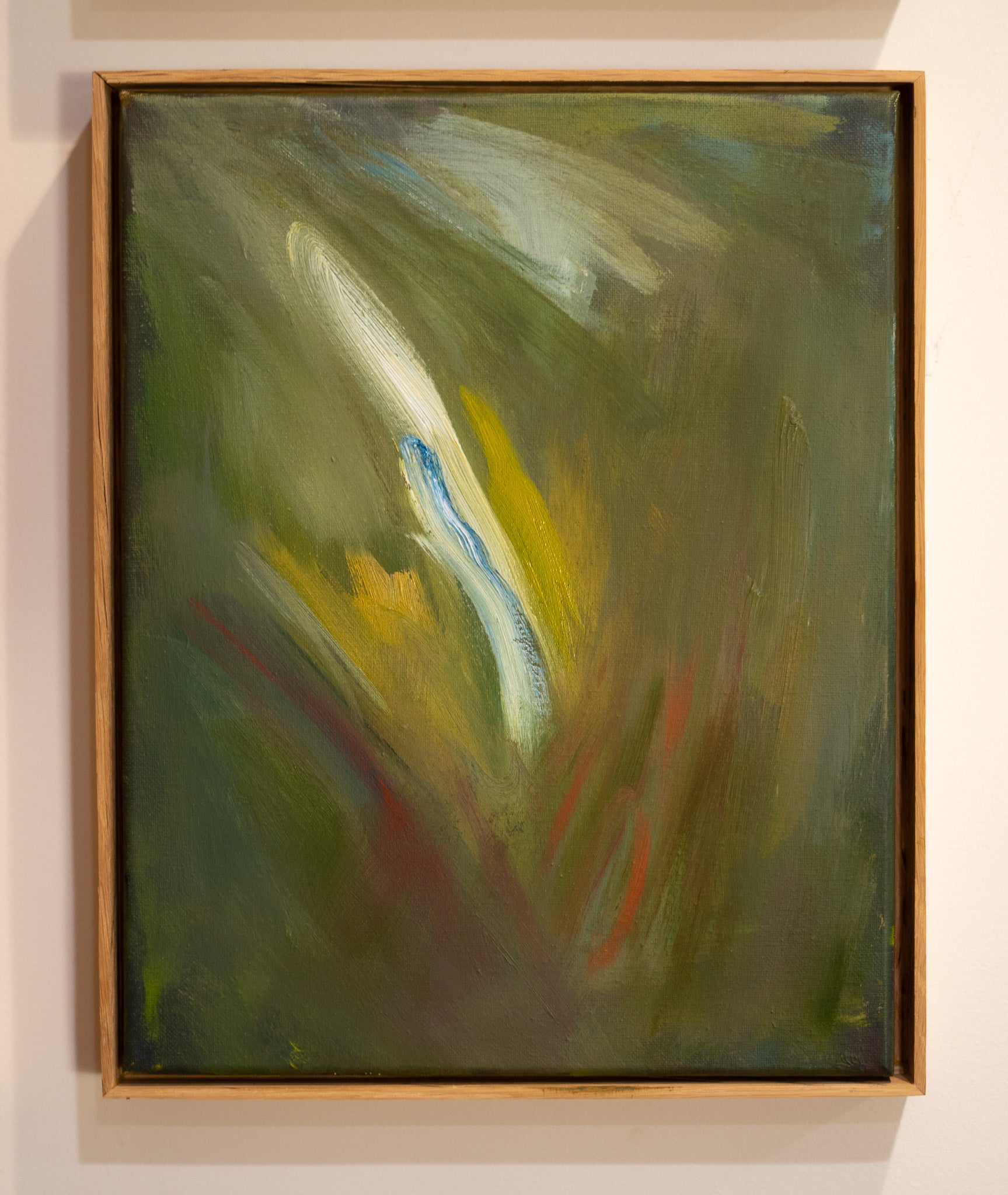 "In Between" | 11 x 14 | Original Oil Painting with Oak Frame