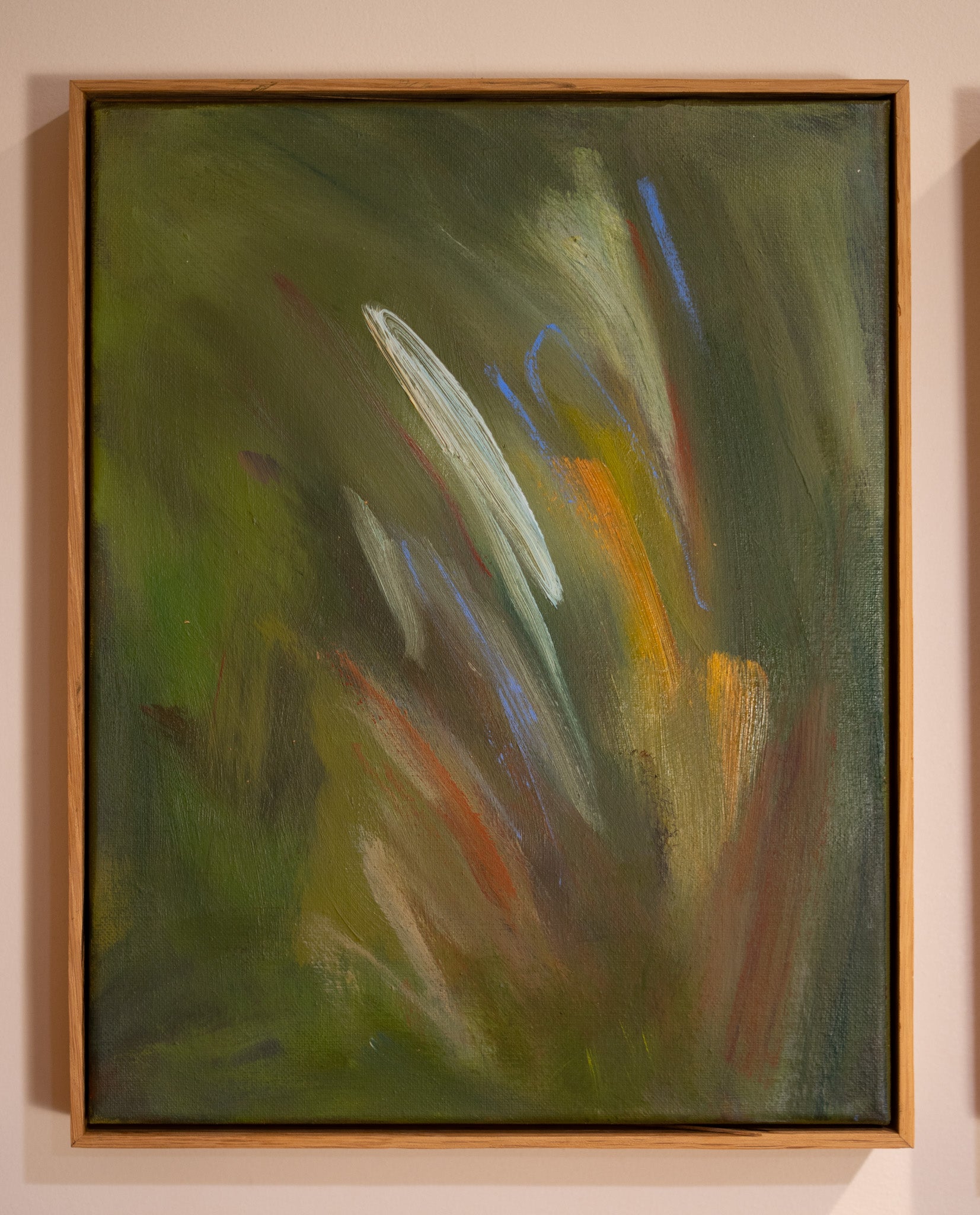 "Receiving" | 11 x 14 | Original Oil Painting with Oak Frame