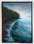Nightfall at Sombrio | 18 x 24 | Framed Original Painting