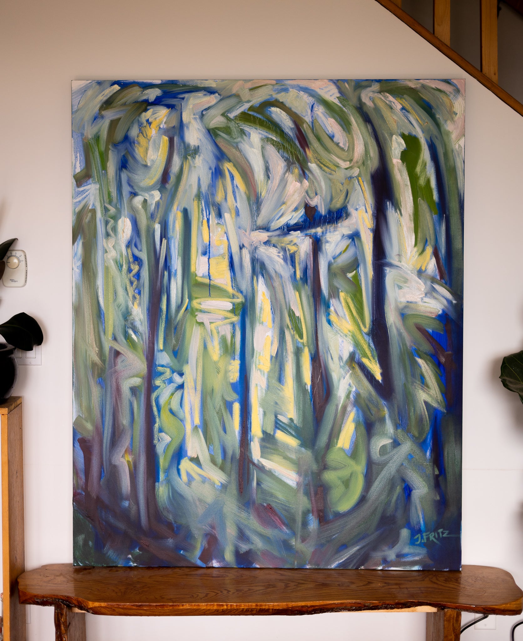 "The Way Out is In"| 48 x 60 | Original Acrylic Painting