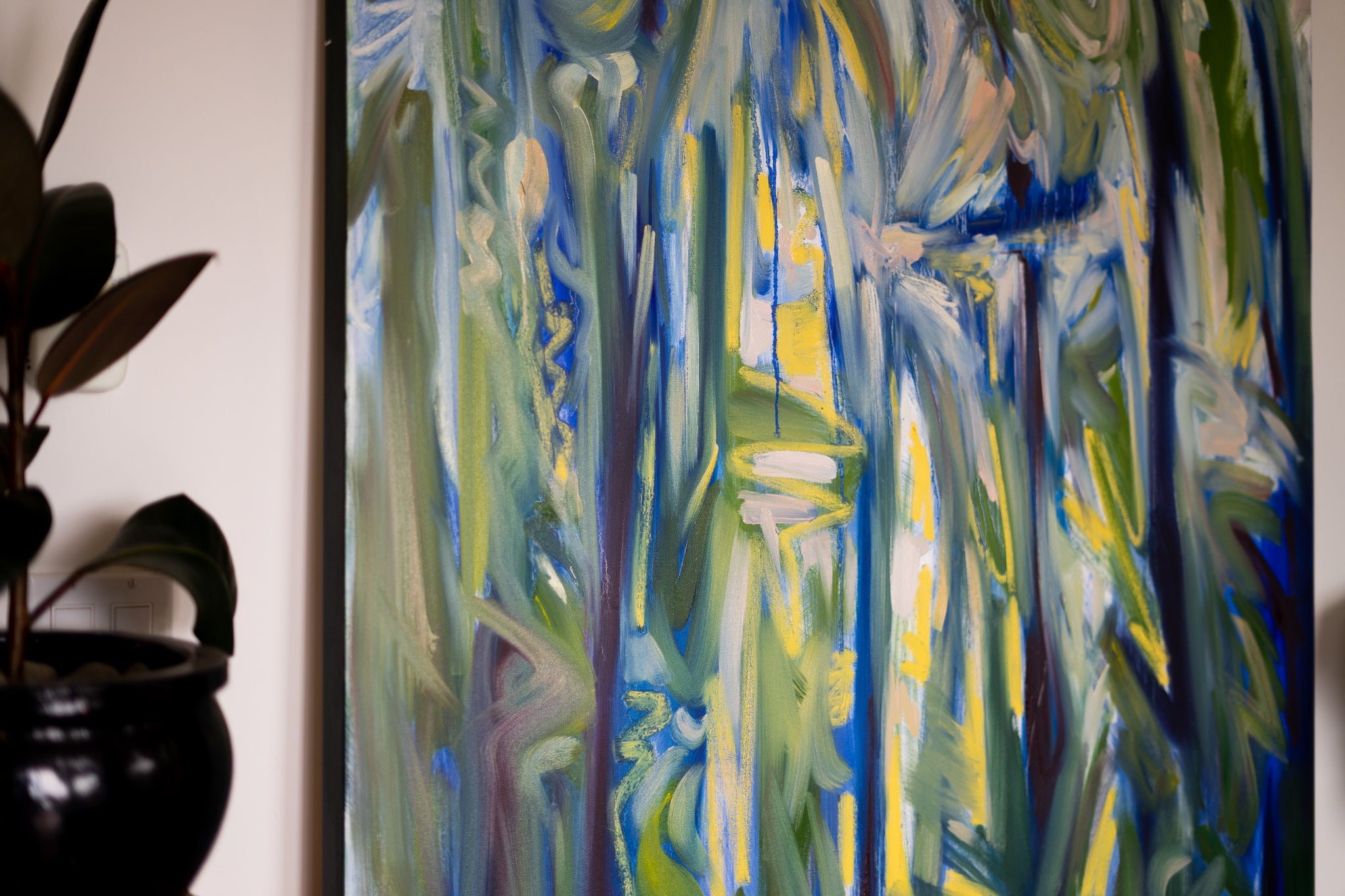 "The Way Out is In"| 48 x 60 | Original Acrylic Painting