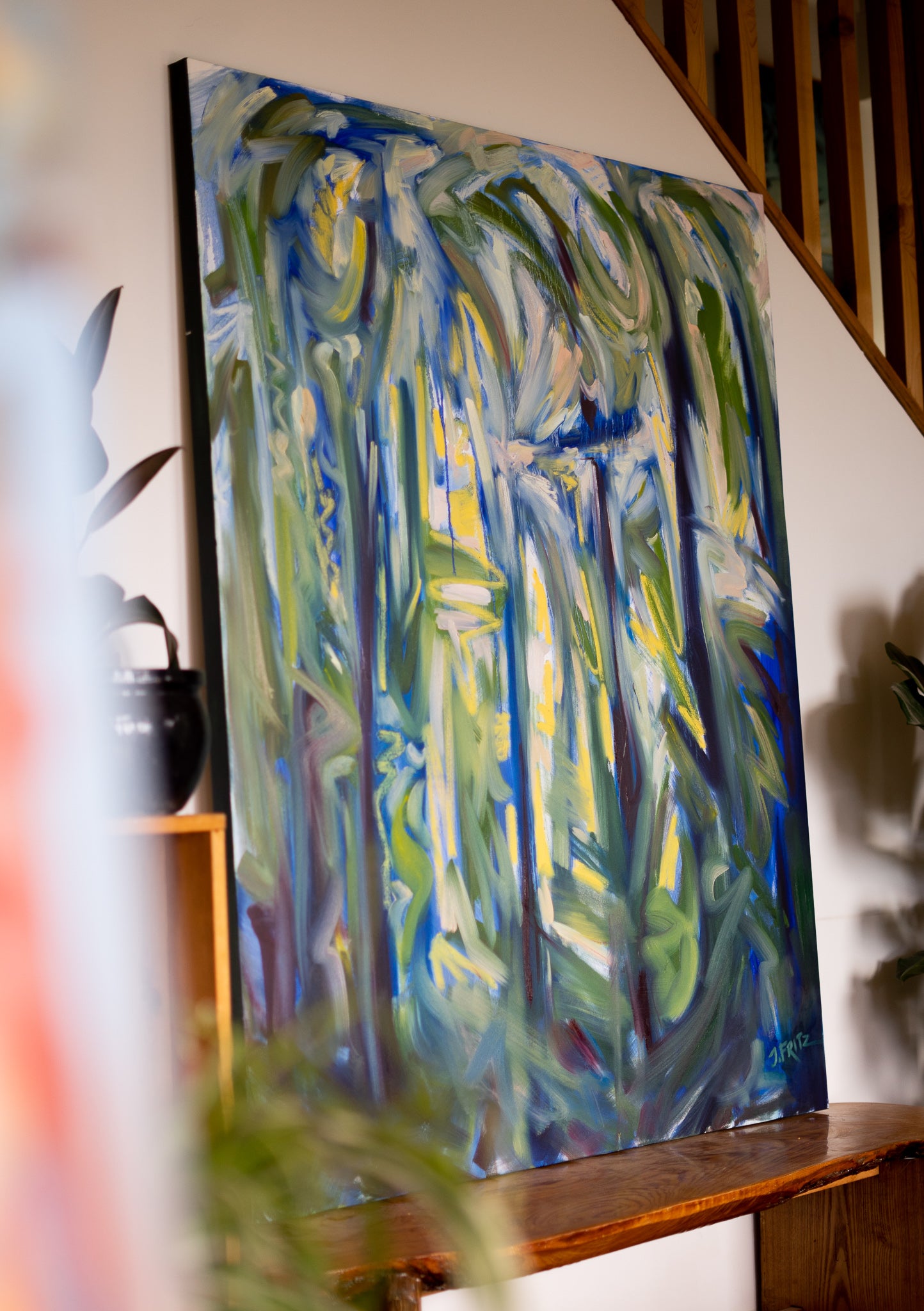 "The Way Out is In"| 48 x 60 | Original Acrylic Painting