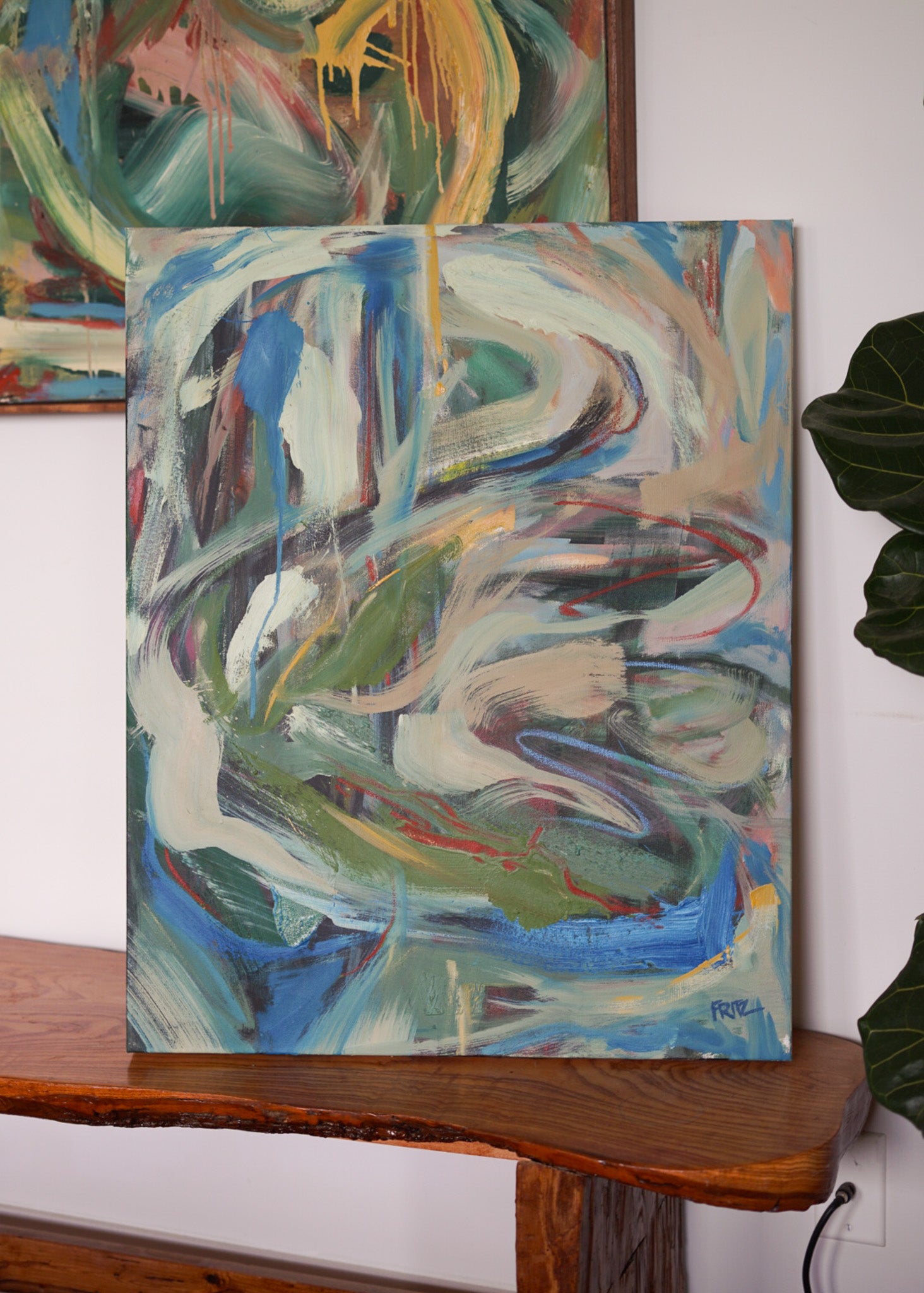 "Move with Me" | 30 x 24 | Oil on Canvas