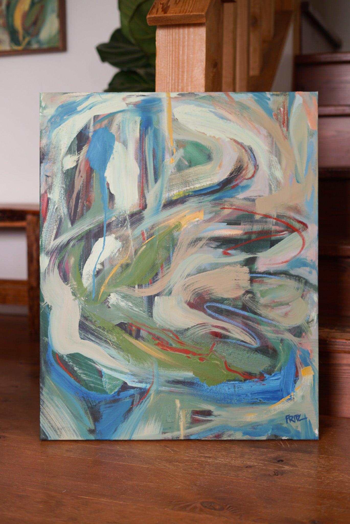 "Move with Me" | 30 x 24 | Oil on Canvas
