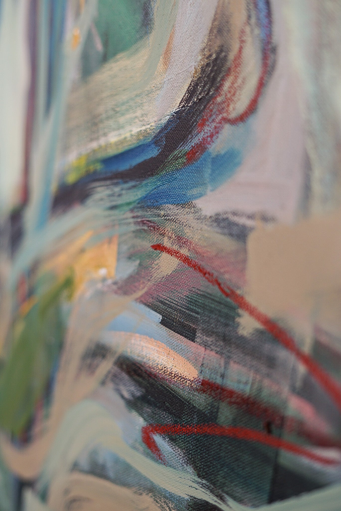 "Move with Me" | 30 x 24 | Oil on Canvas