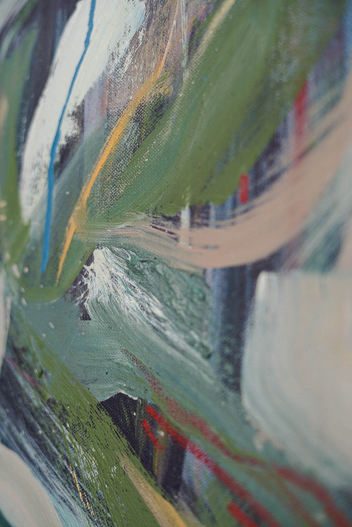 "Move with Me" | 30 x 24 | Oil on Canvas