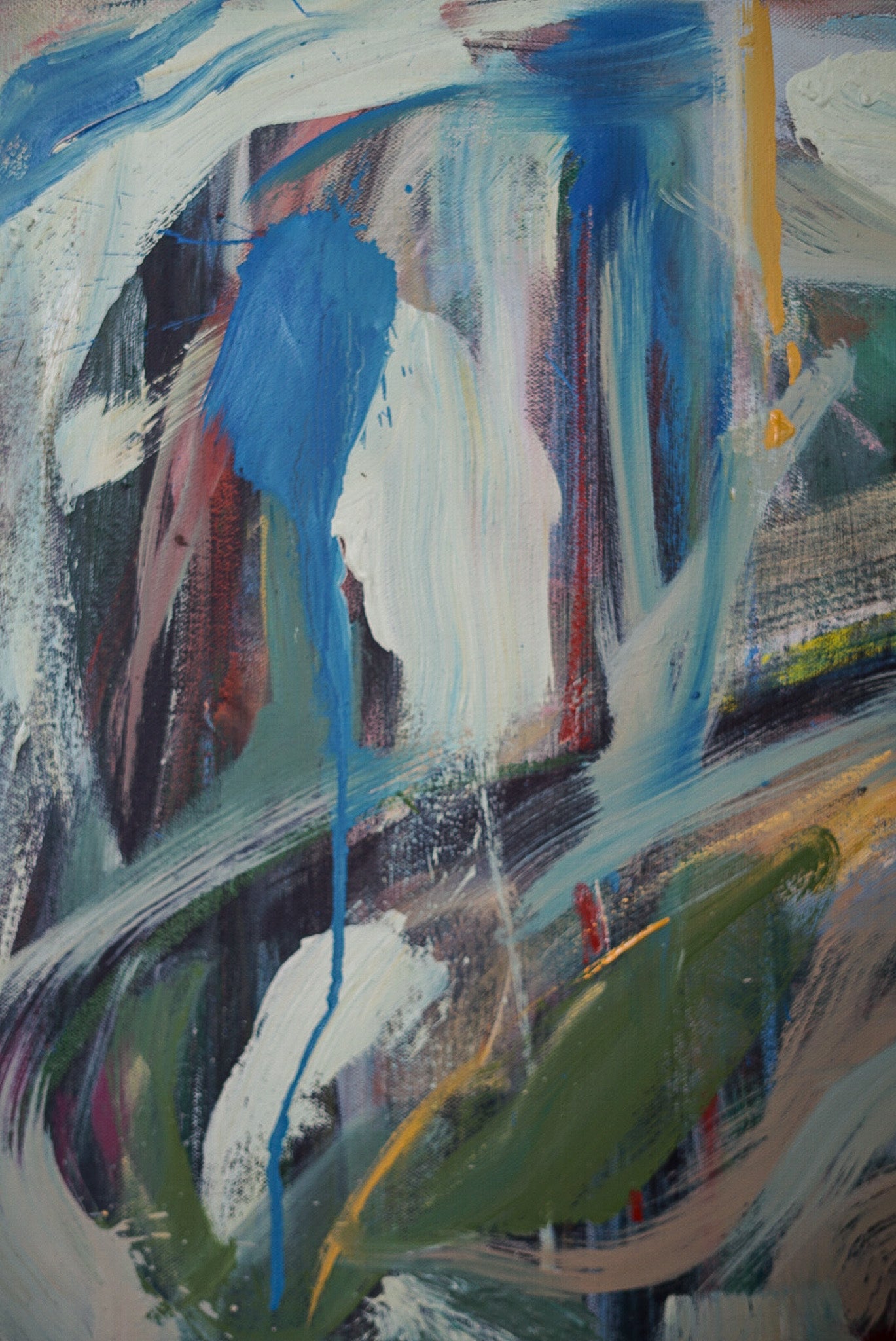 "Move with Me" | 30 x 24 | Oil on Canvas