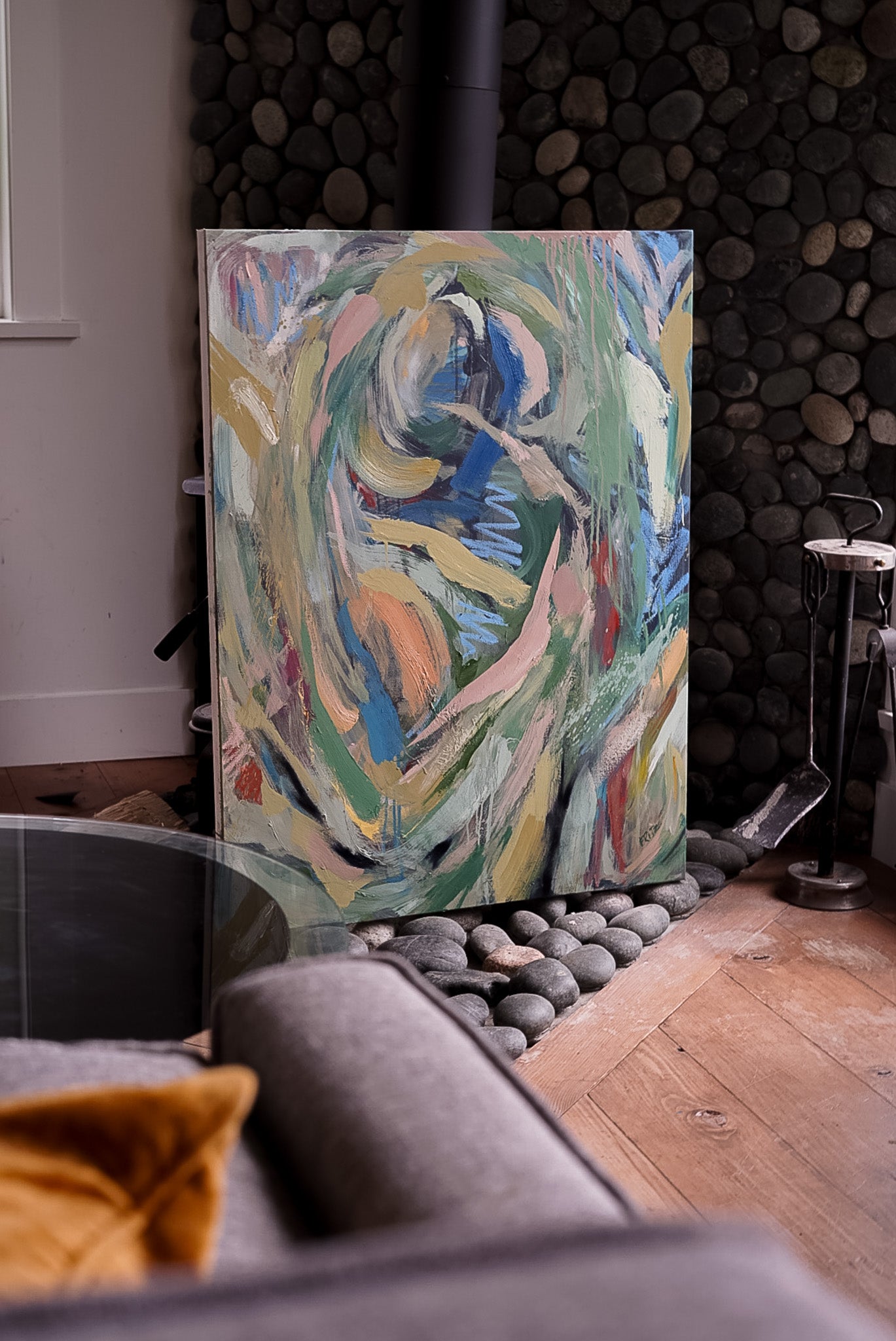 "Your Darkness Holds the Key" | 30 x 40 | Oil on Canvas