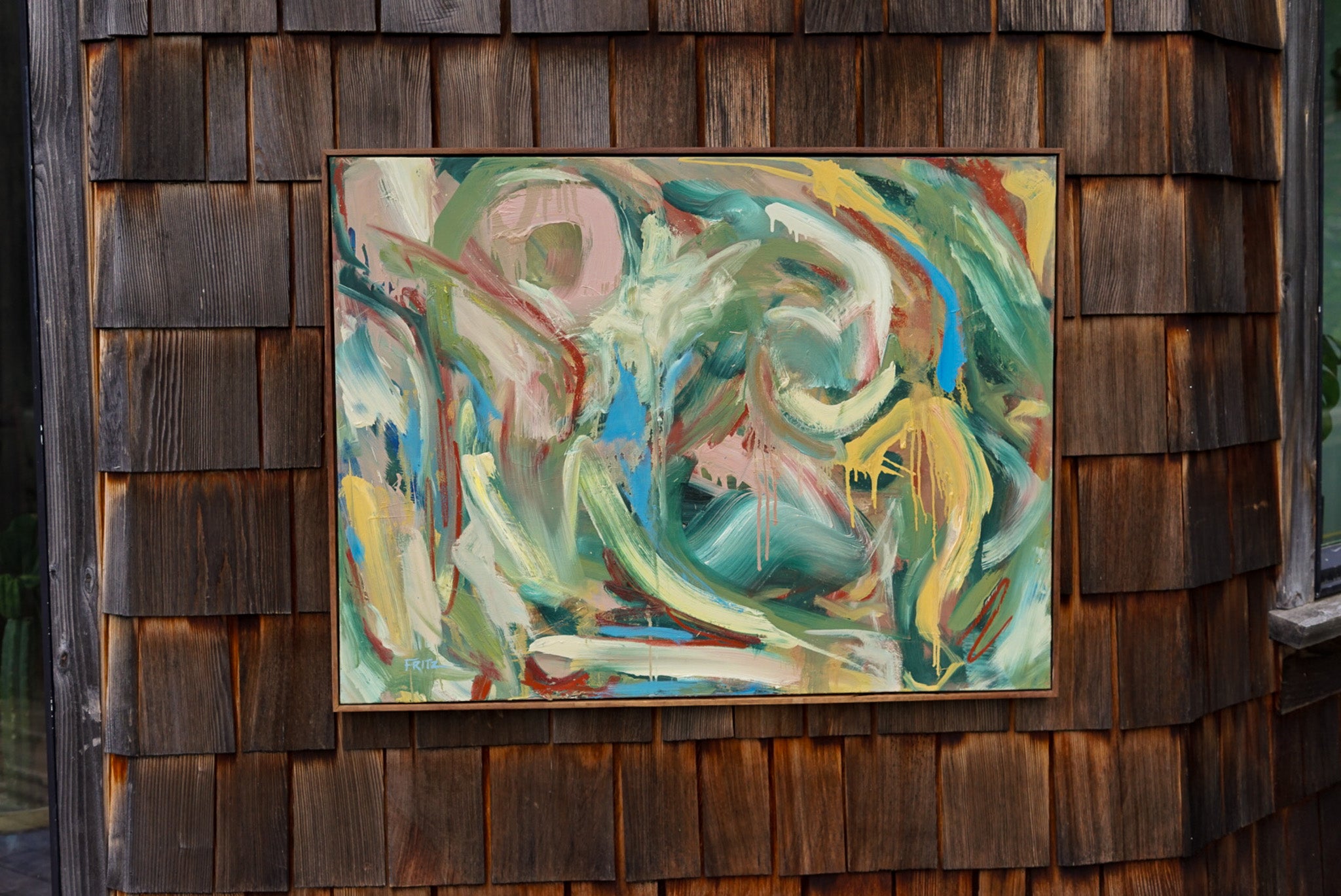 "Like Water & Oil" | 30 x 40 | Oil on Canvas