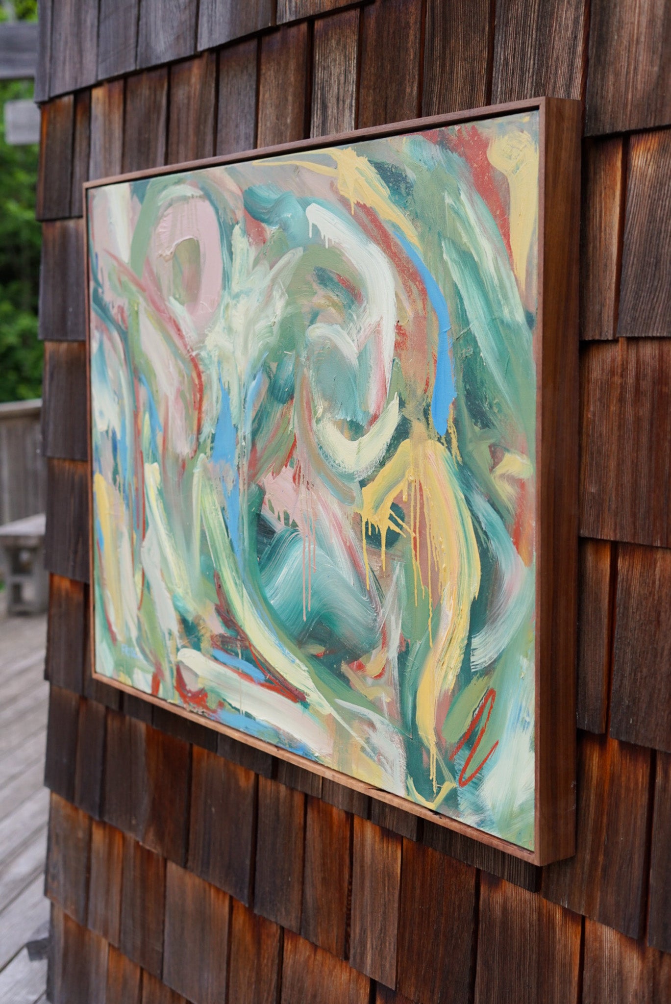 "Like Water & Oil" | 30 x 40 | Oil on Canvas