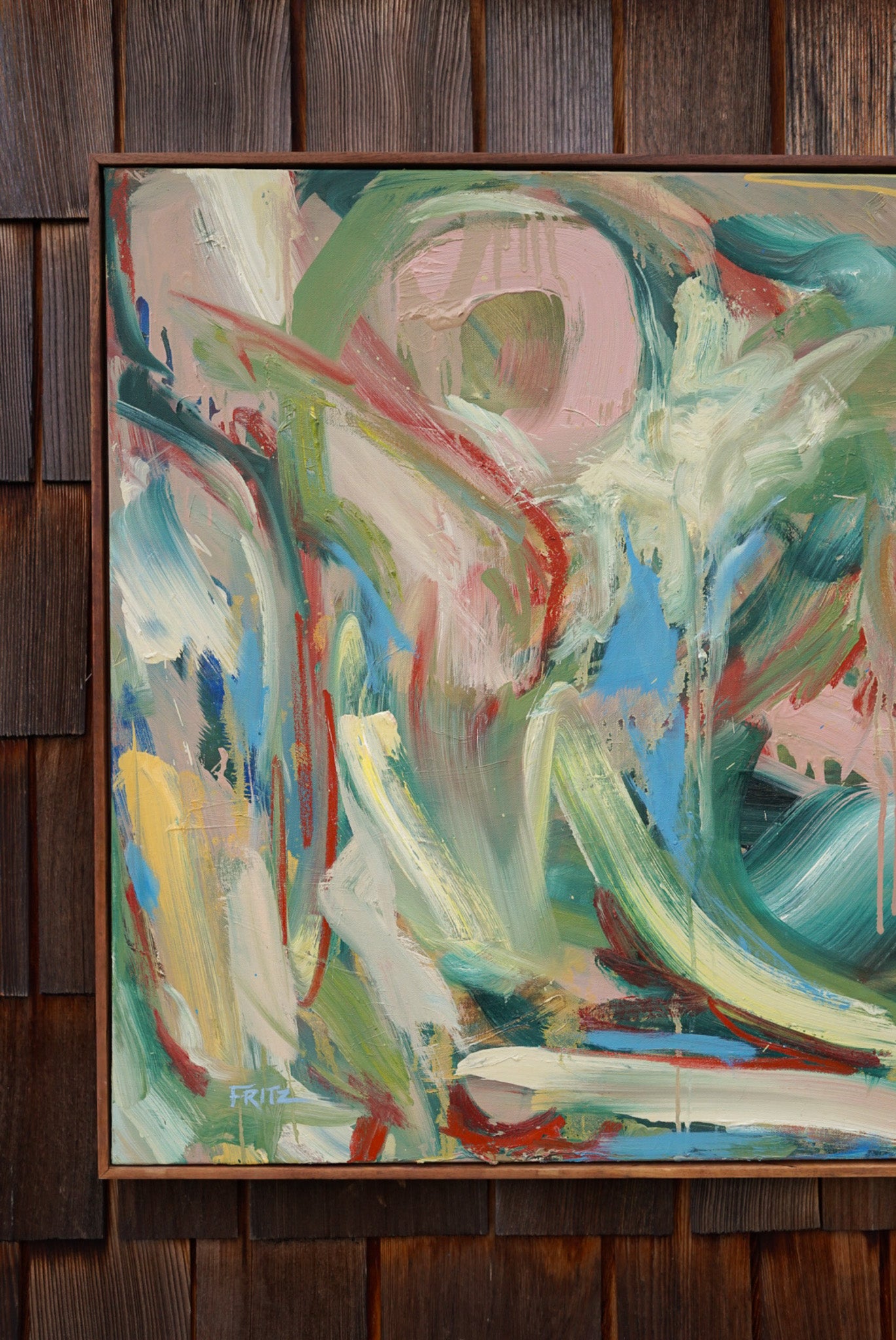 "Like Water & Oil" | 30 x 40 | Oil on Canvas