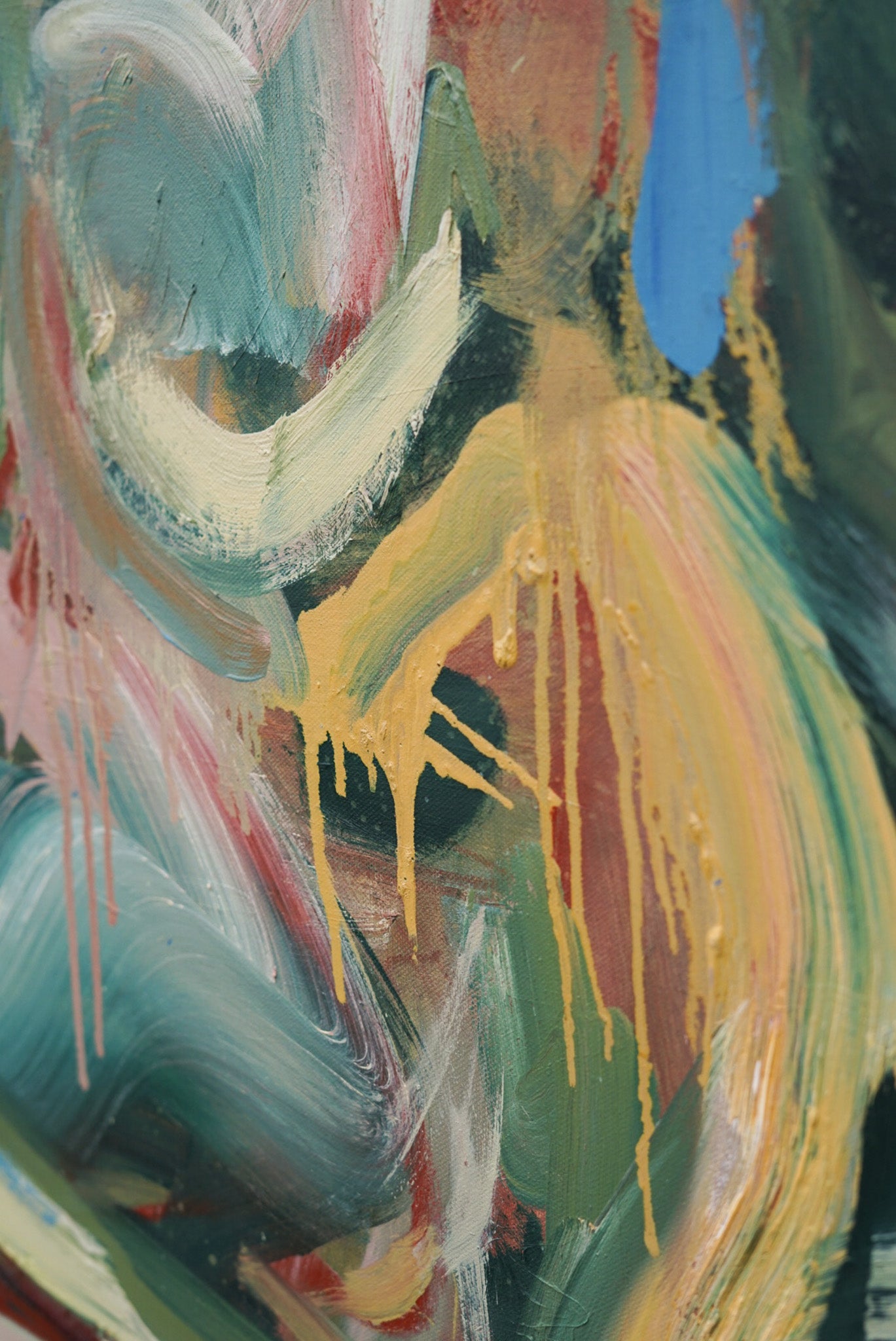 "Like Water & Oil" | 30 x 40 | Oil on Canvas