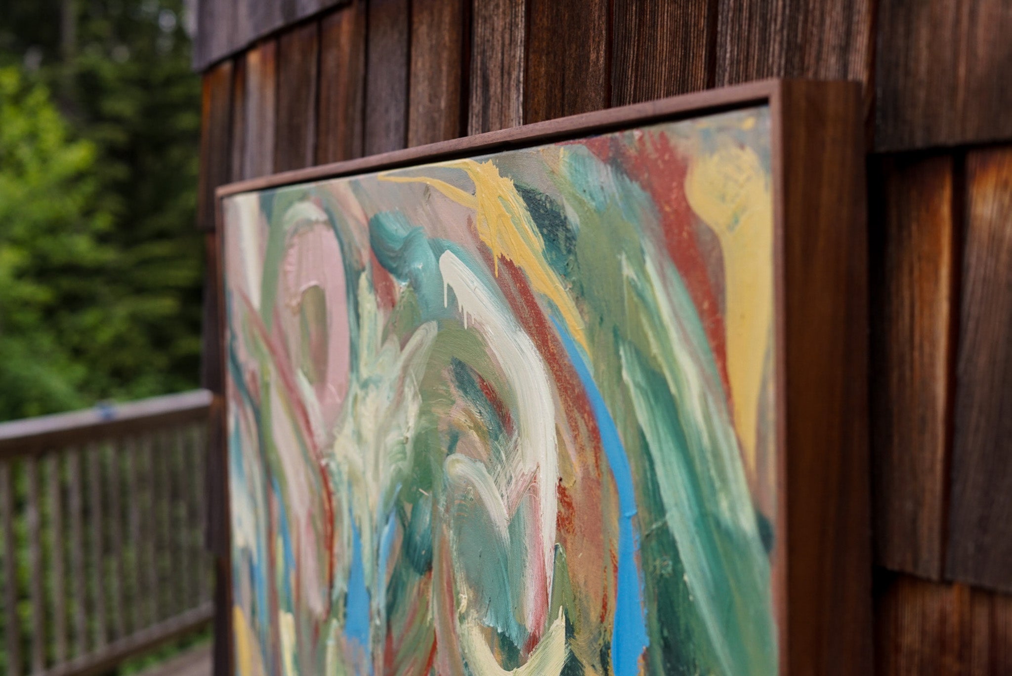 "Like Water & Oil" | 30 x 40 | Oil on Canvas