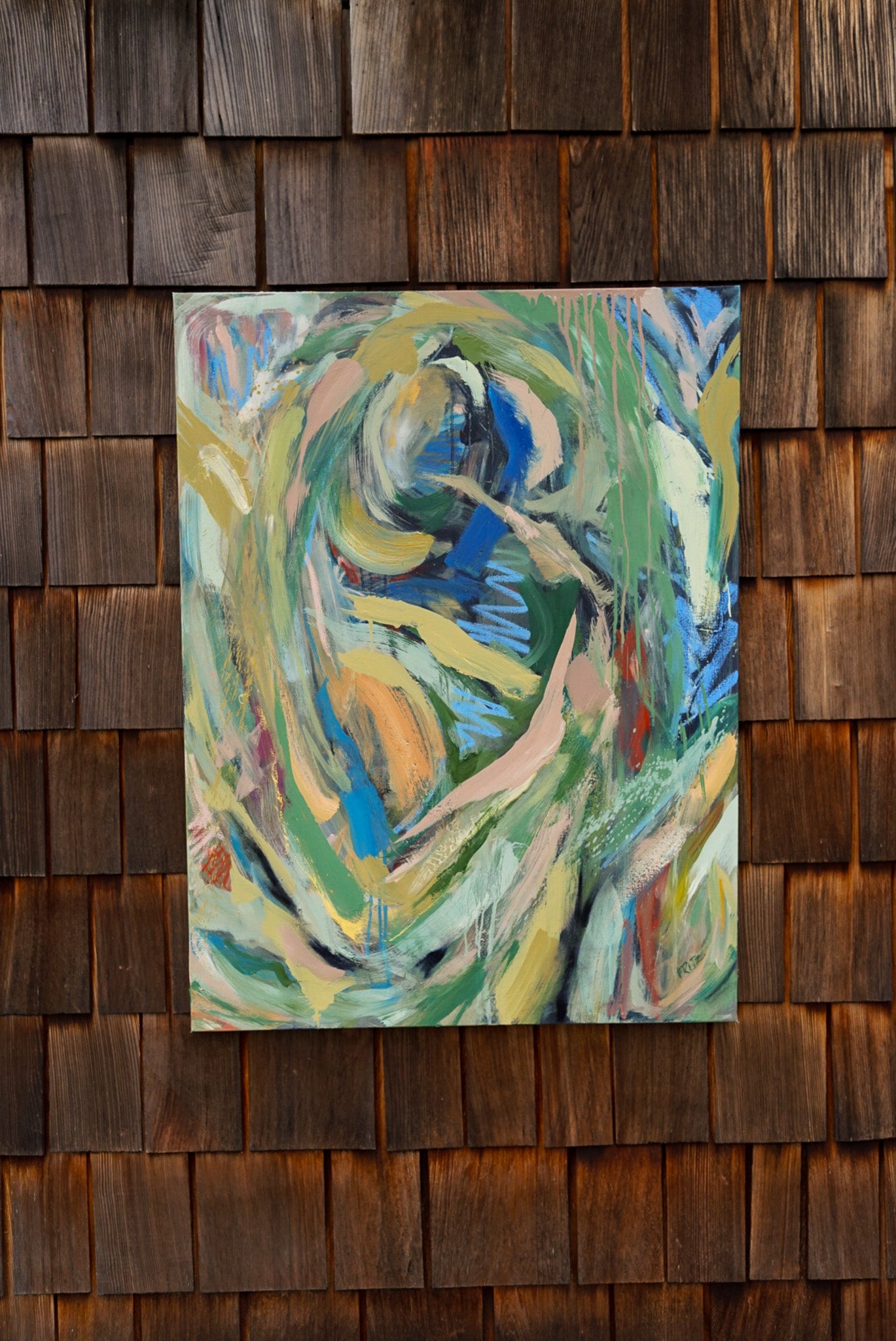 "Your Darkness Holds the Key" | 30 x 40 | Oil on Canvas