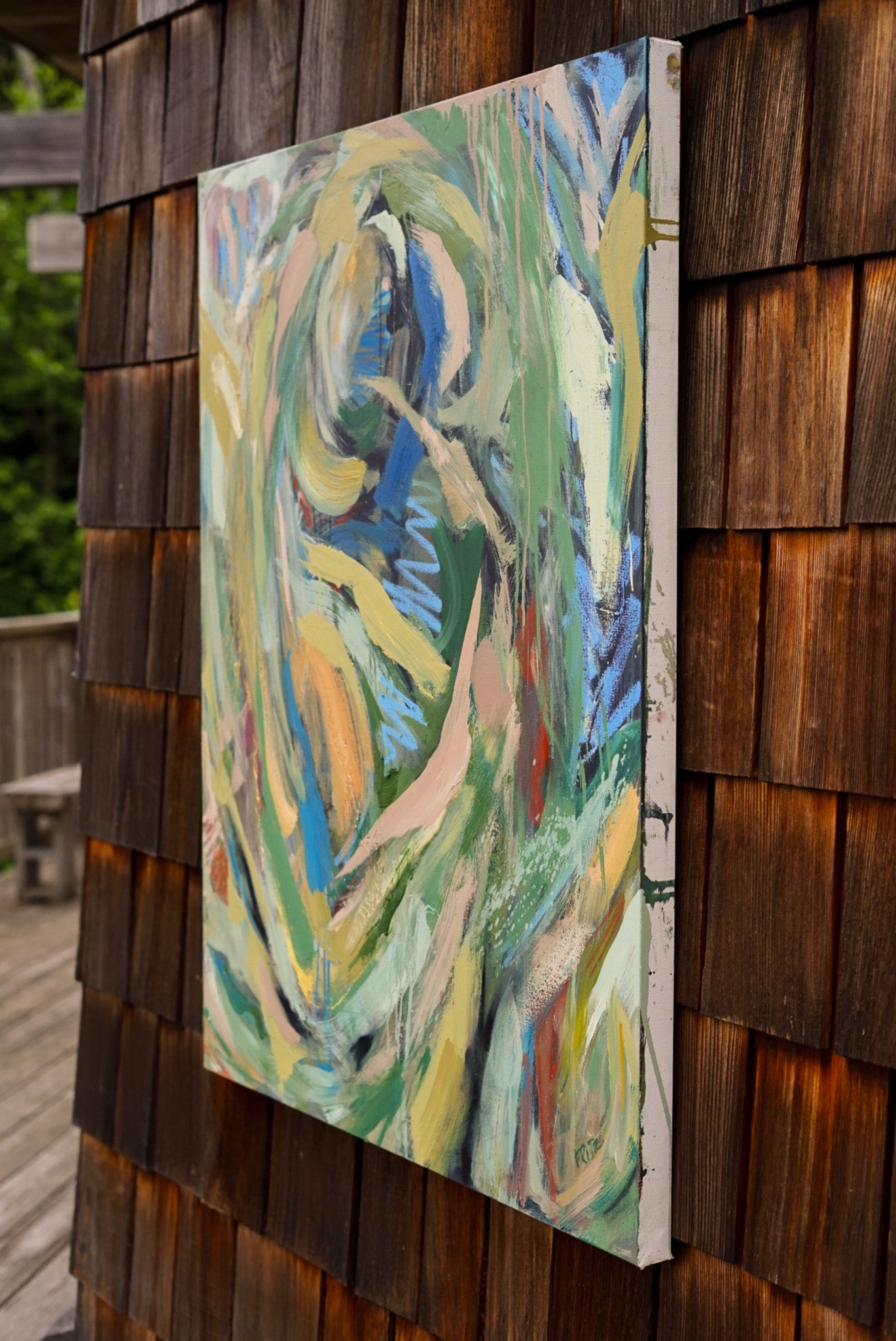 "Your Darkness Holds the Key" | 30 x 40 | Oil on Canvas