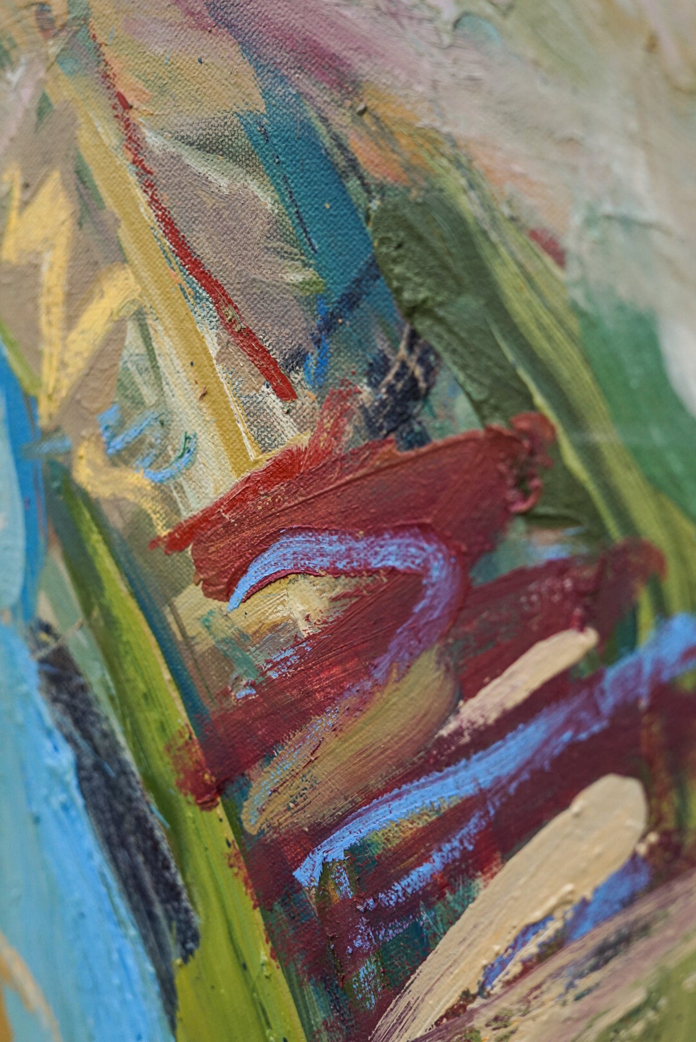 "To Feel Again" | 30 x 24 | Oil on Canvas