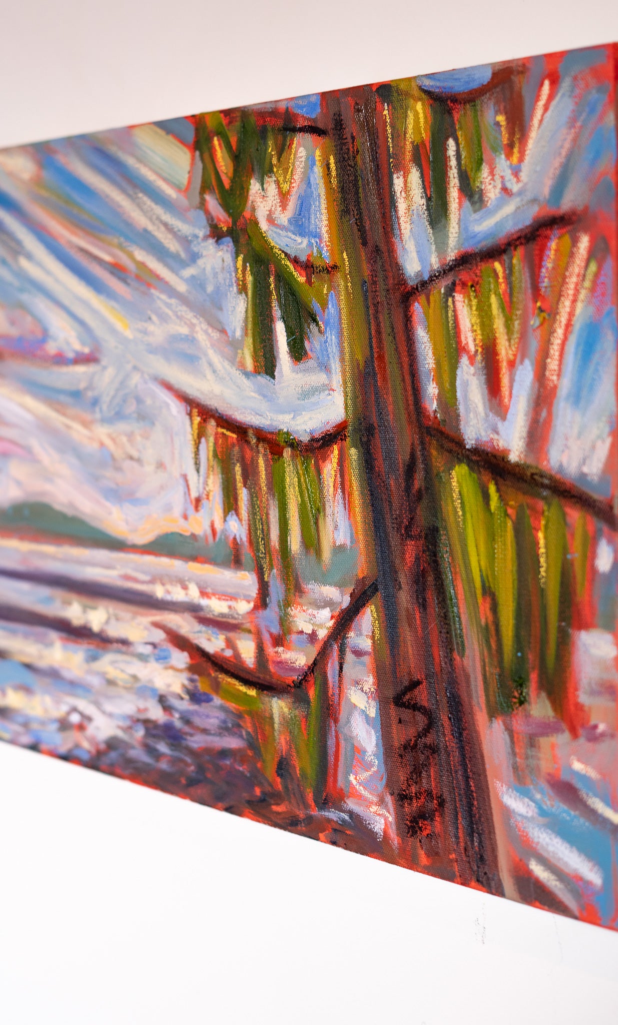 "The River Jordan" | 15 x 30 | Original Oil Painting on Canvas