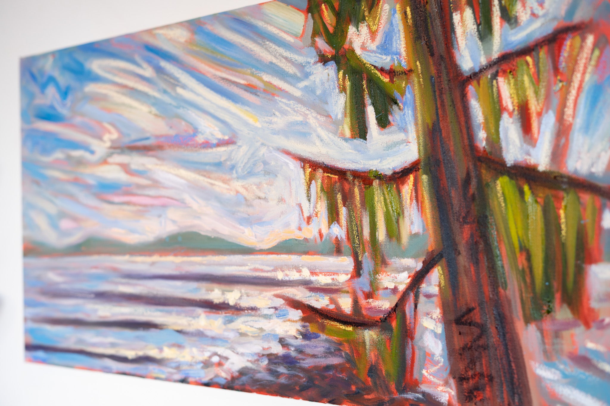 "The River Jordan" | 15 x 30 | Original Oil Painting on Canvas