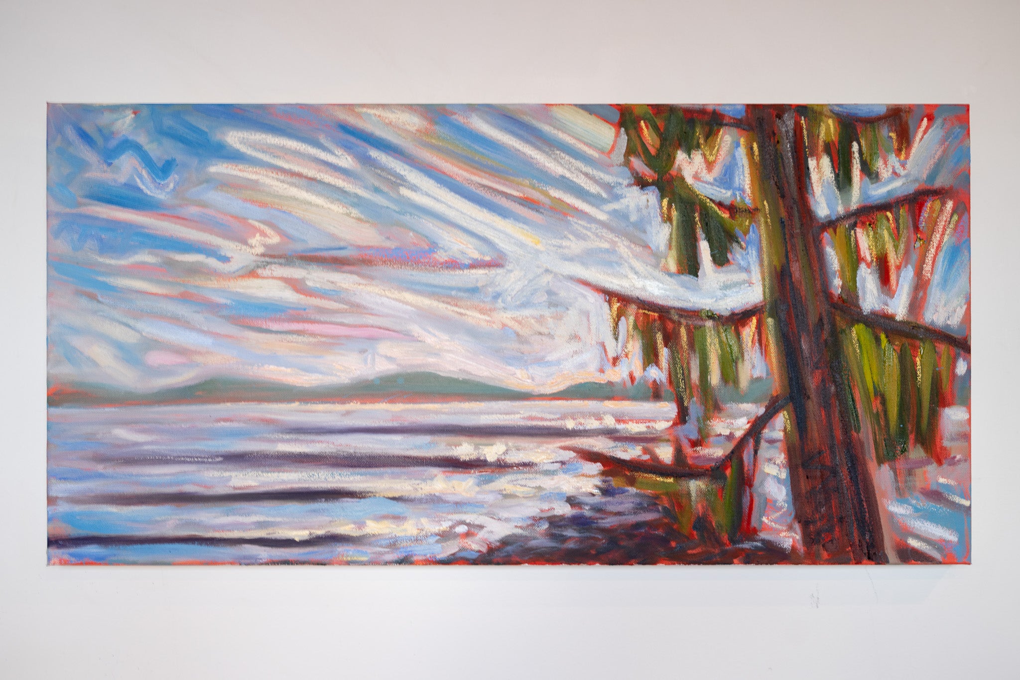 "The River Jordan" | 15 x 30 | Original Oil Painting on Canvas
