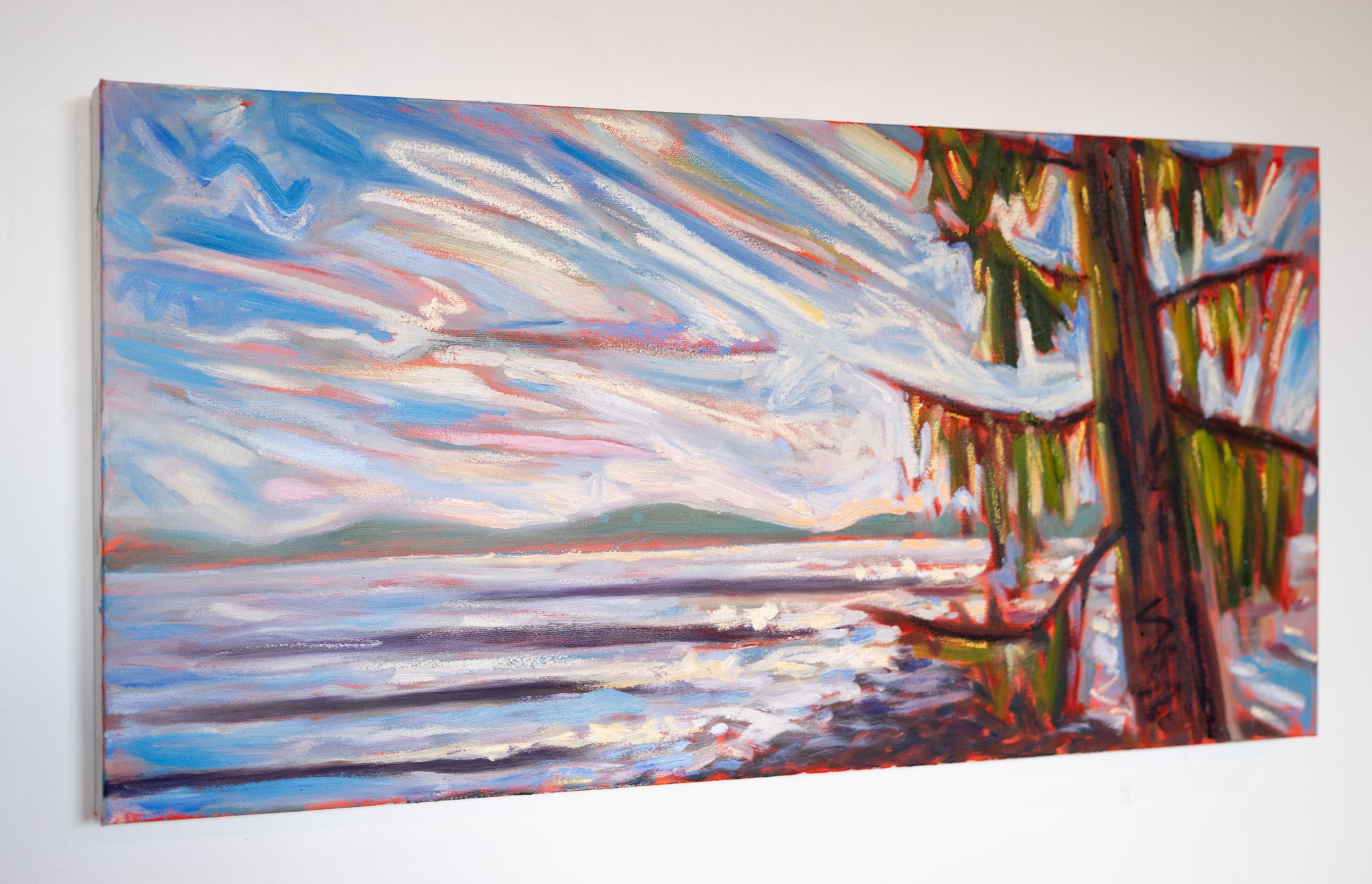 "The River Jordan" | 15 x 30 | Original Oil Painting on Canvas