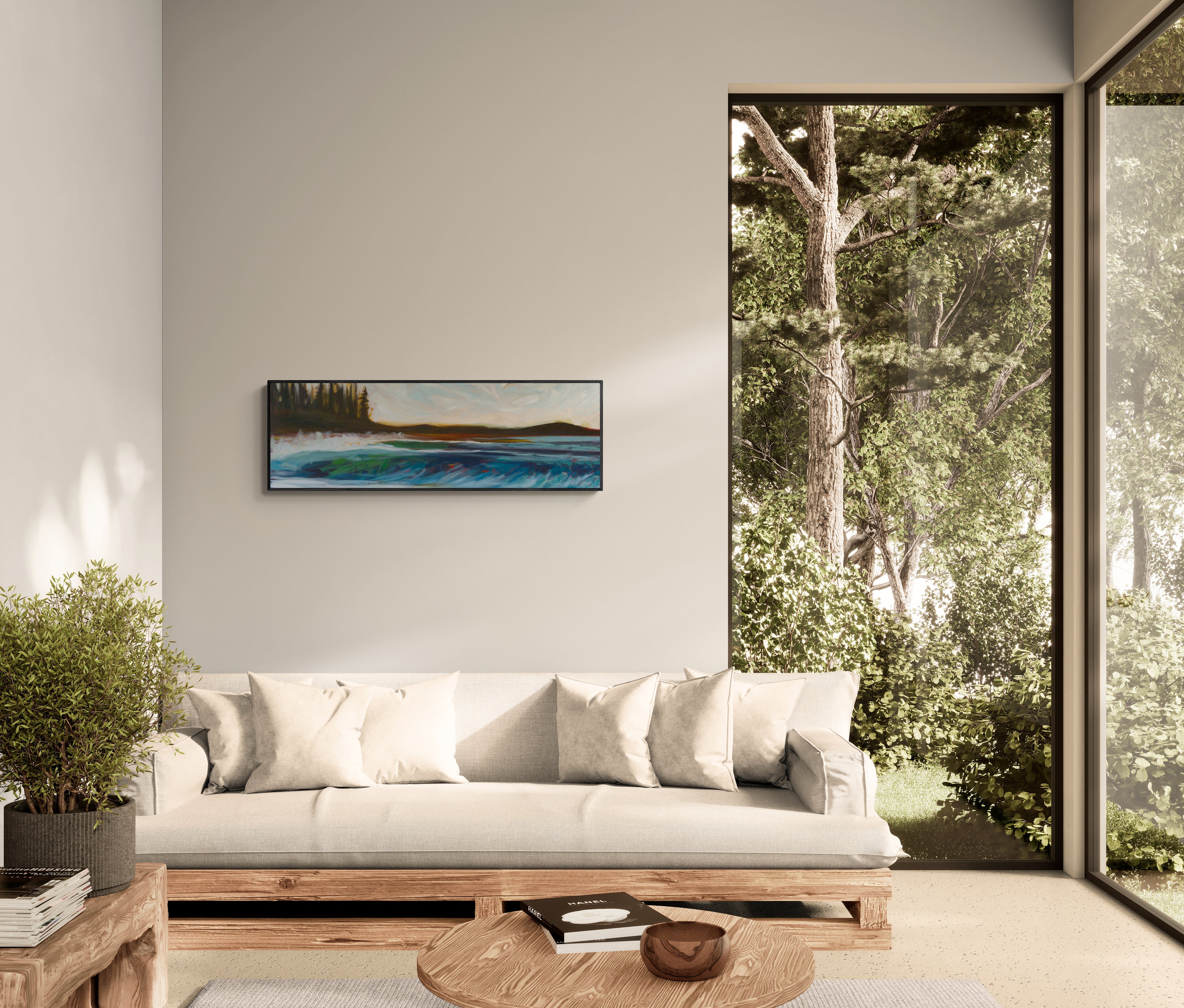 "It Comes in Waves" | Canvas Print
