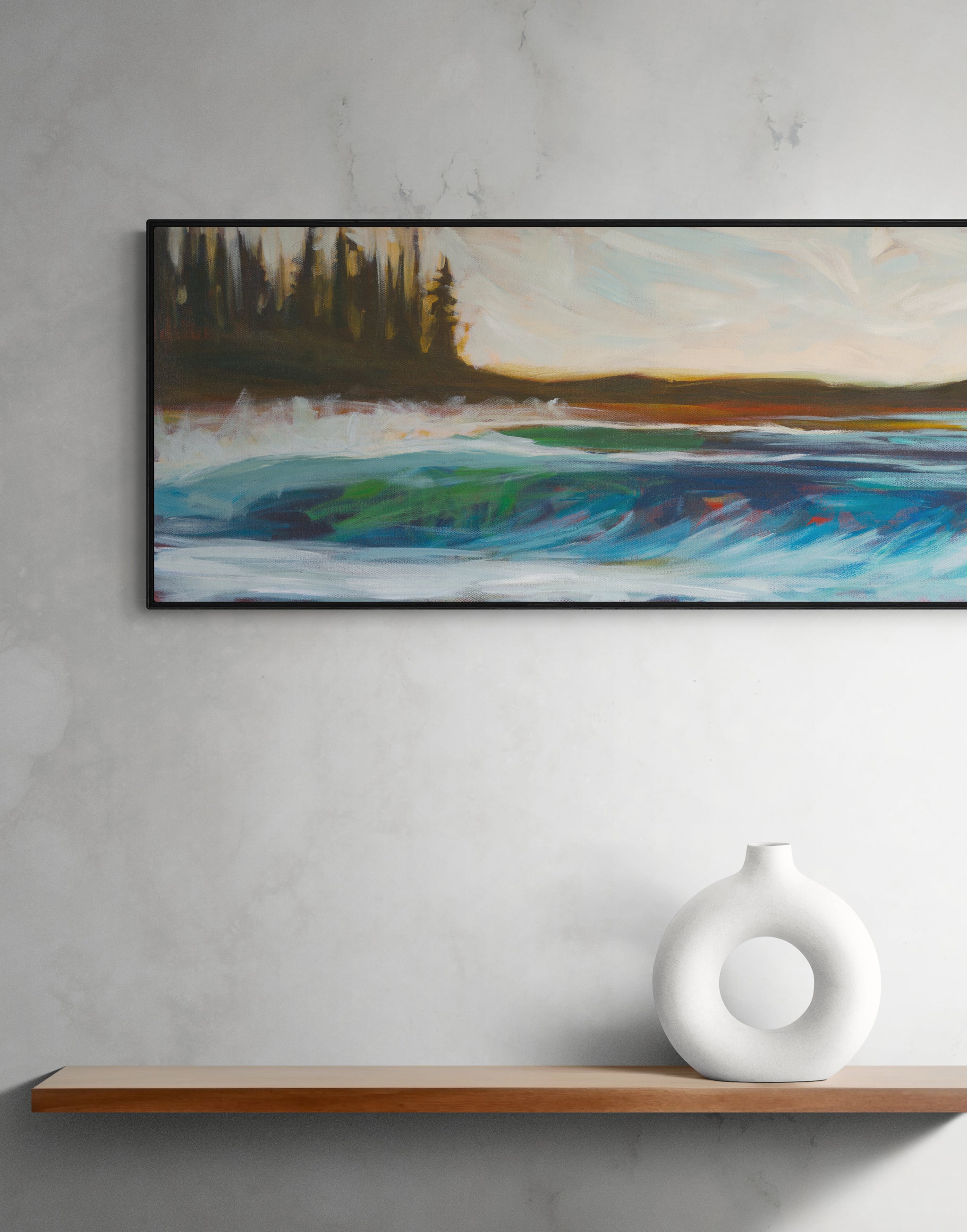 "It Comes in Waves" | Canvas Print