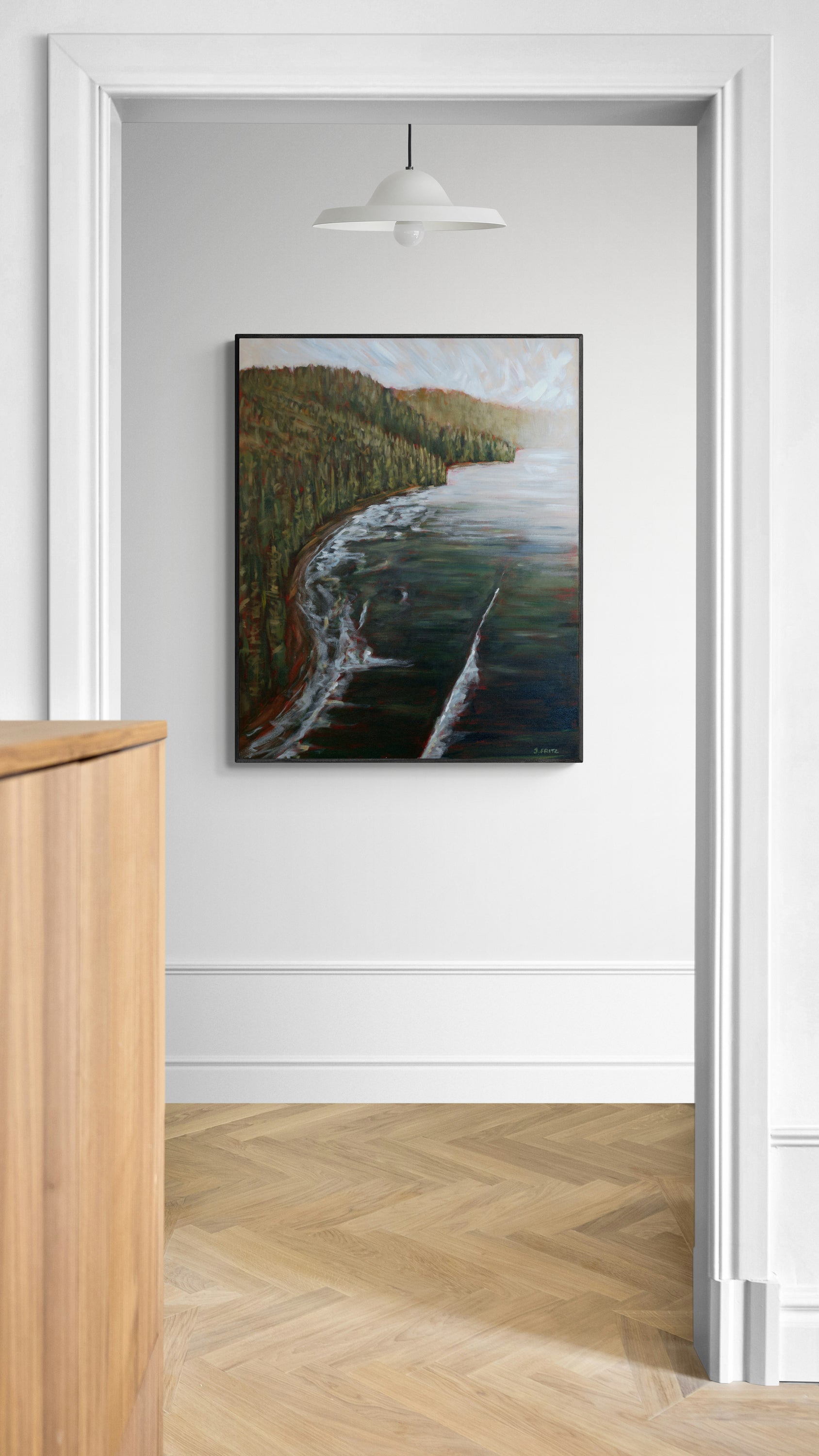 "Sombrio II" | Canvas Print