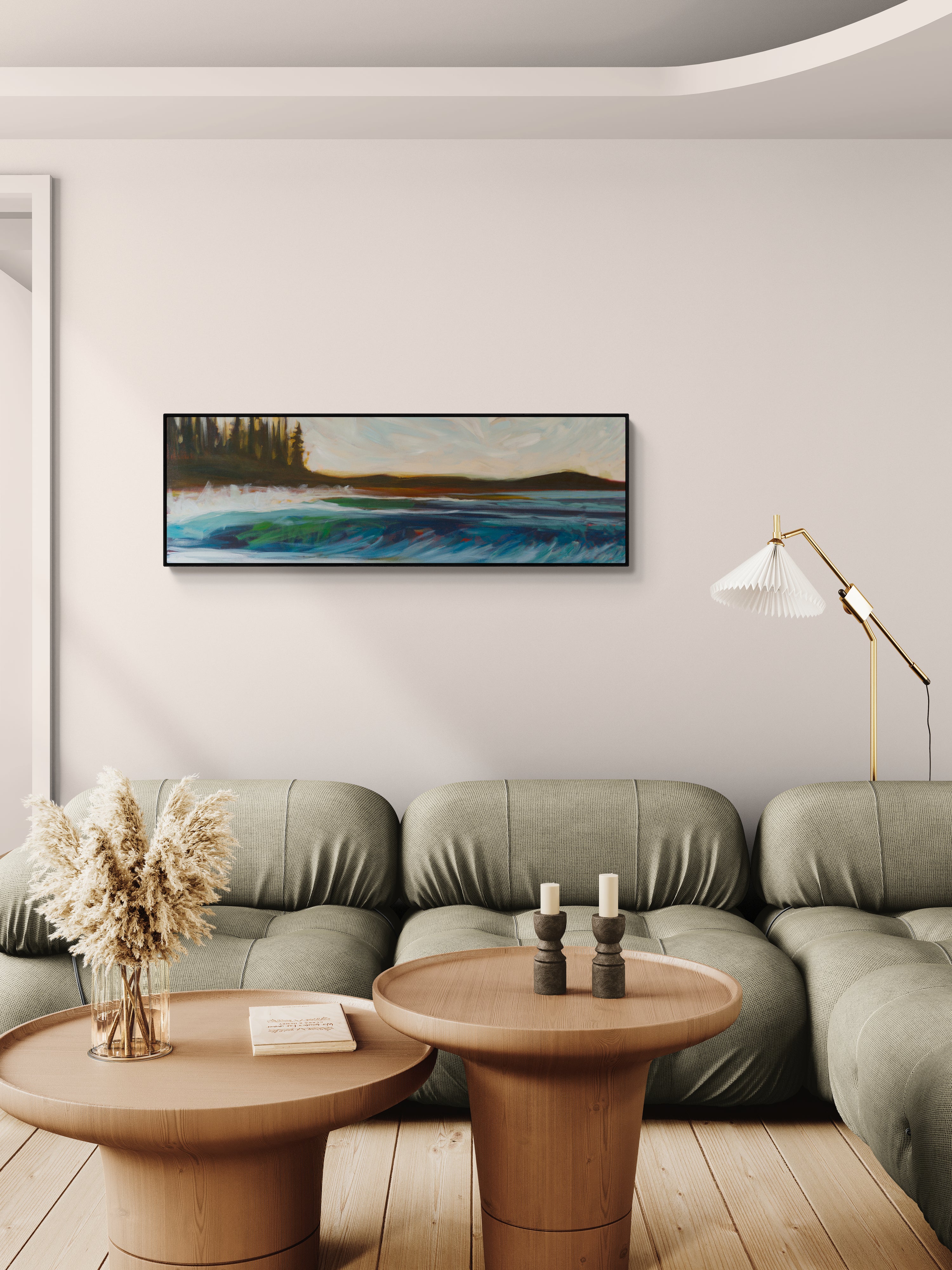 "It Comes in Waves" | Canvas Print