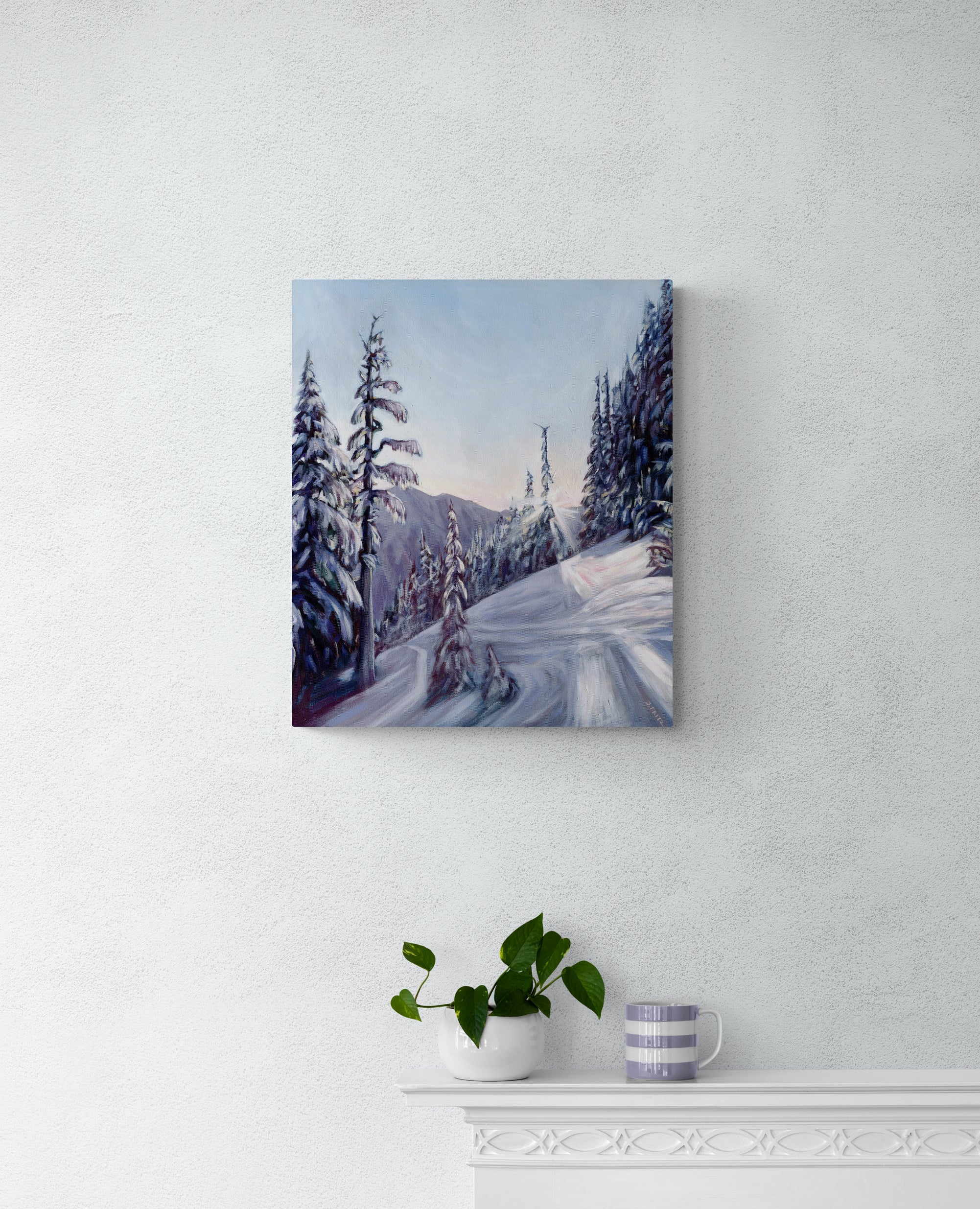 Last Rays Before Nightfall | Canvas Print