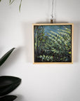 Island Foliage  | 8 x 8 | Framed Original Painting