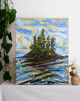 Sea to Sky | 16 x 20 | Original Oil Pastel Painting