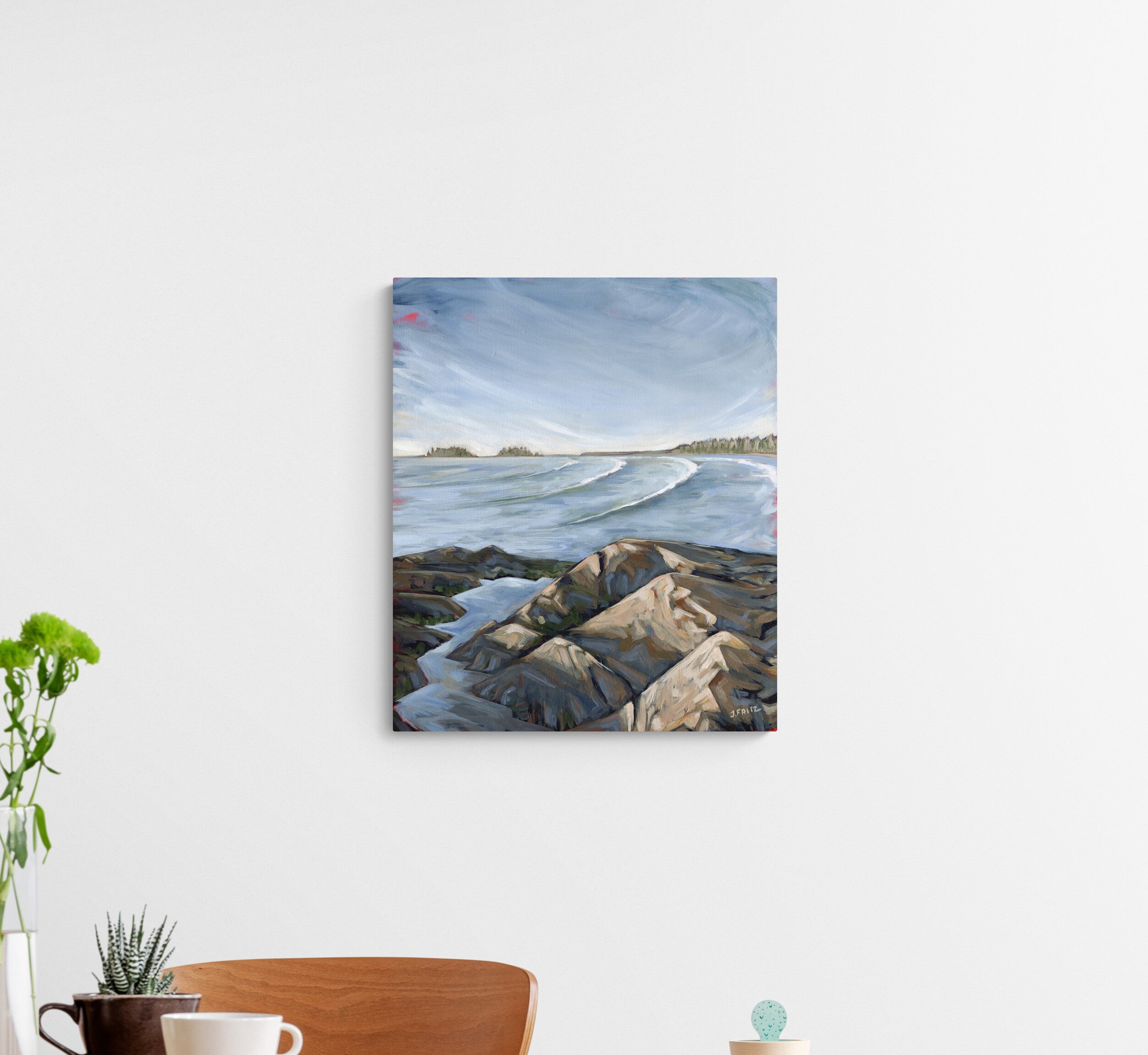 Cox Bay Looking North  | Canvas Print