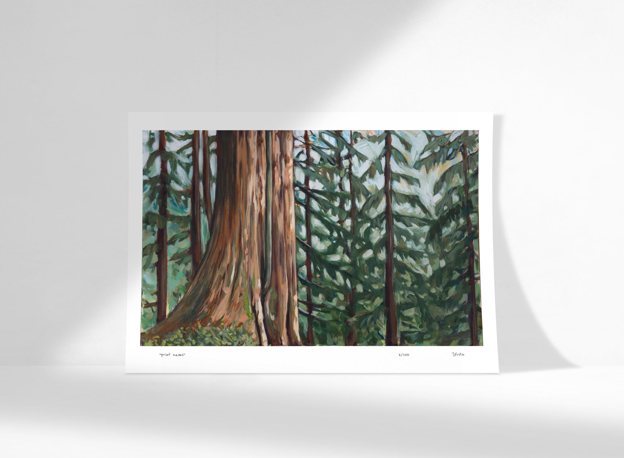 "Sitting with Eden" | Fine Art Print