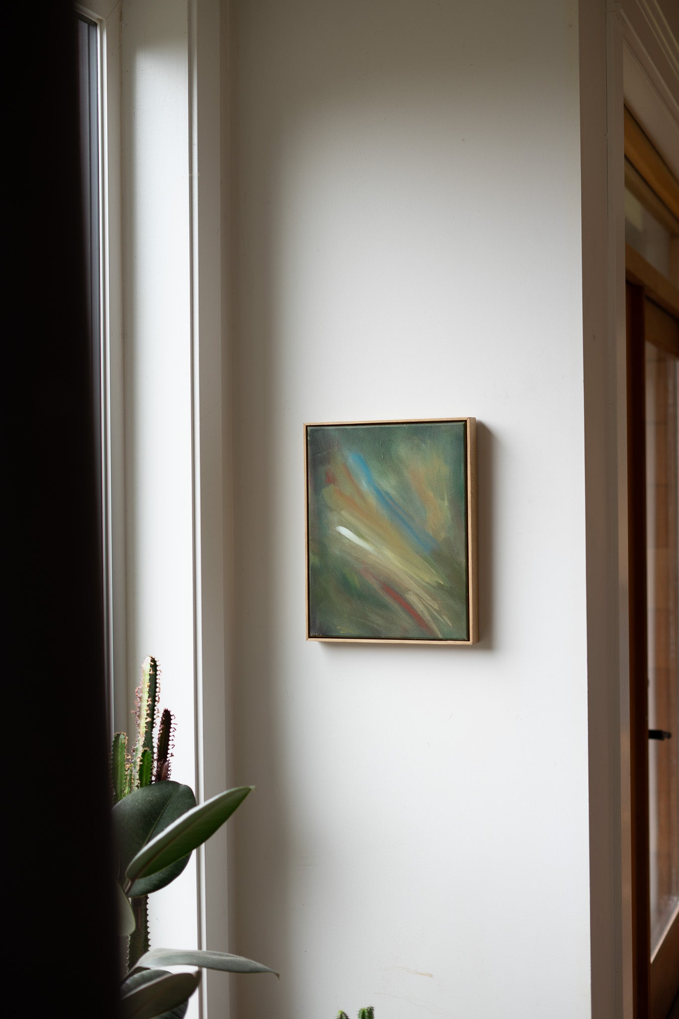 "Patience" | 11 x 14 | Original Oil Painting with Oak Frame