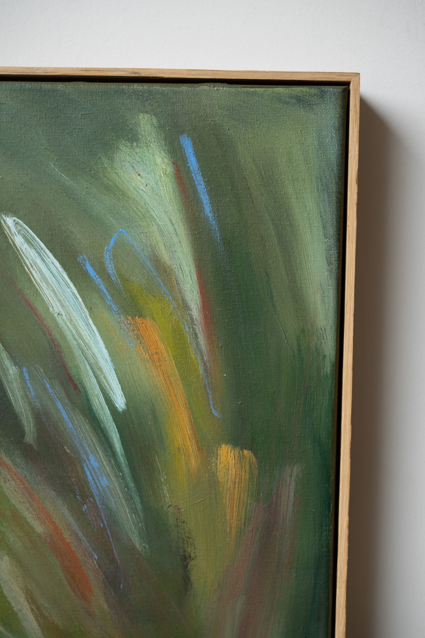 "Receiving" | 11 x 14 | Original Oil Painting with Oak Frame
