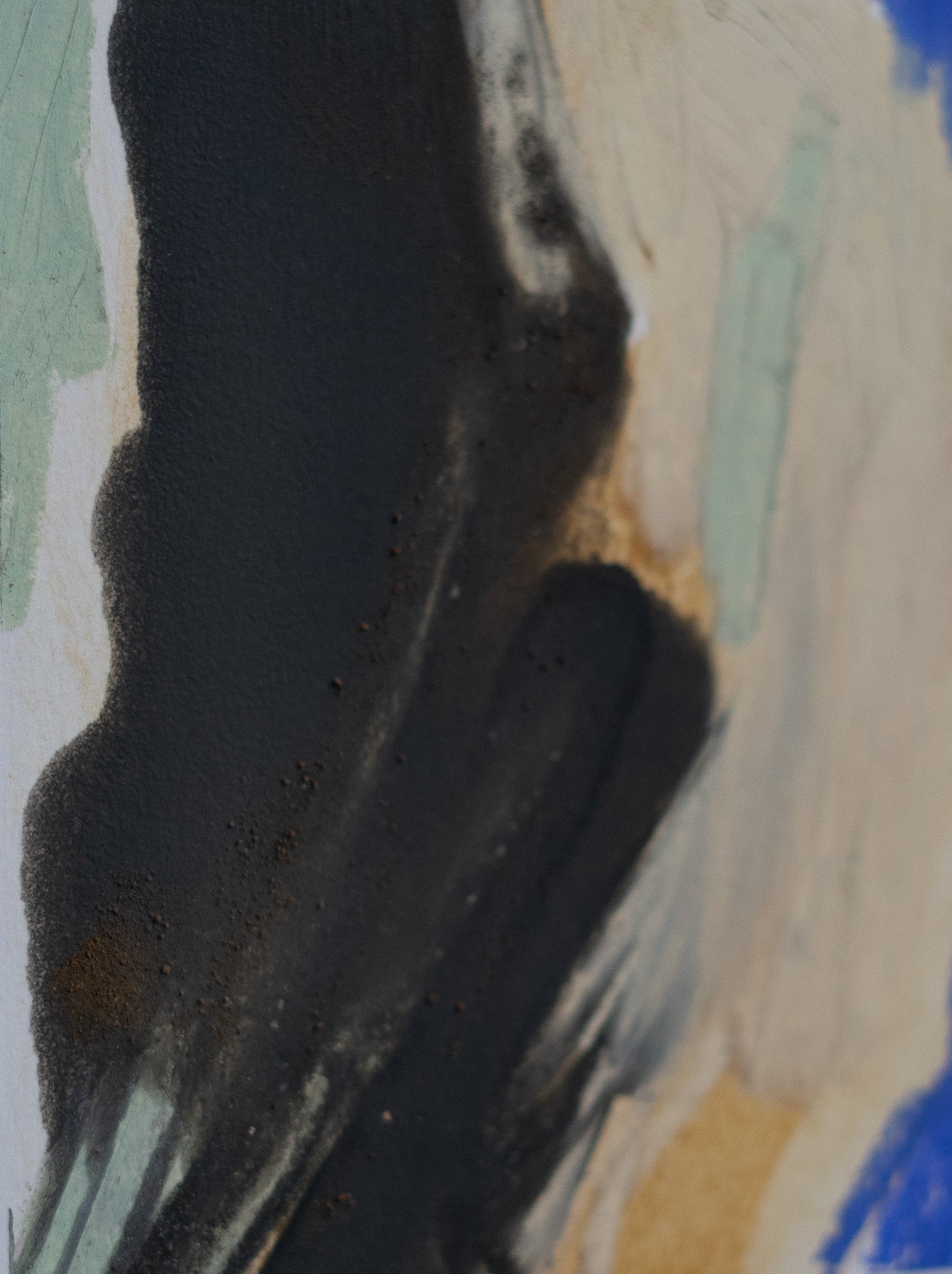 "The Spirit of the Coast" | Triptych | Oil Stick &amp; Pastel on Paper with Red Cedar
