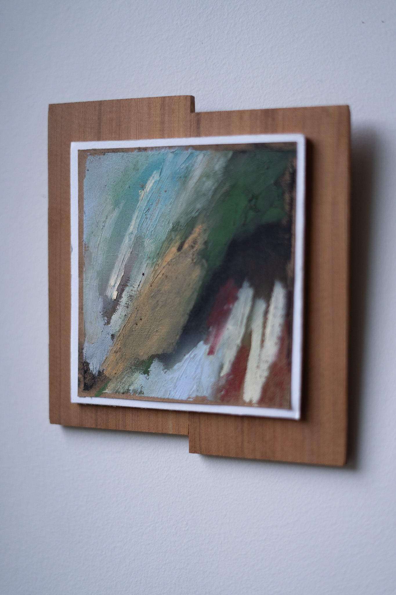"Tree of Life" | 5.5 × 6.5 | Red Cedar Charcoal &amp; Oil Stick on Paper