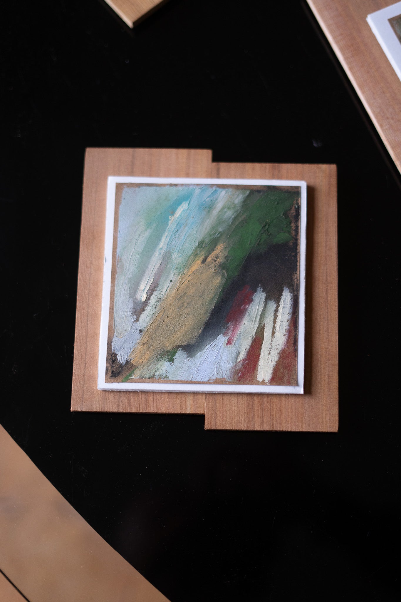 "Tree of Life" | 5.5 × 6.5 | Red Cedar Charcoal &amp; Oil Stick on Paper