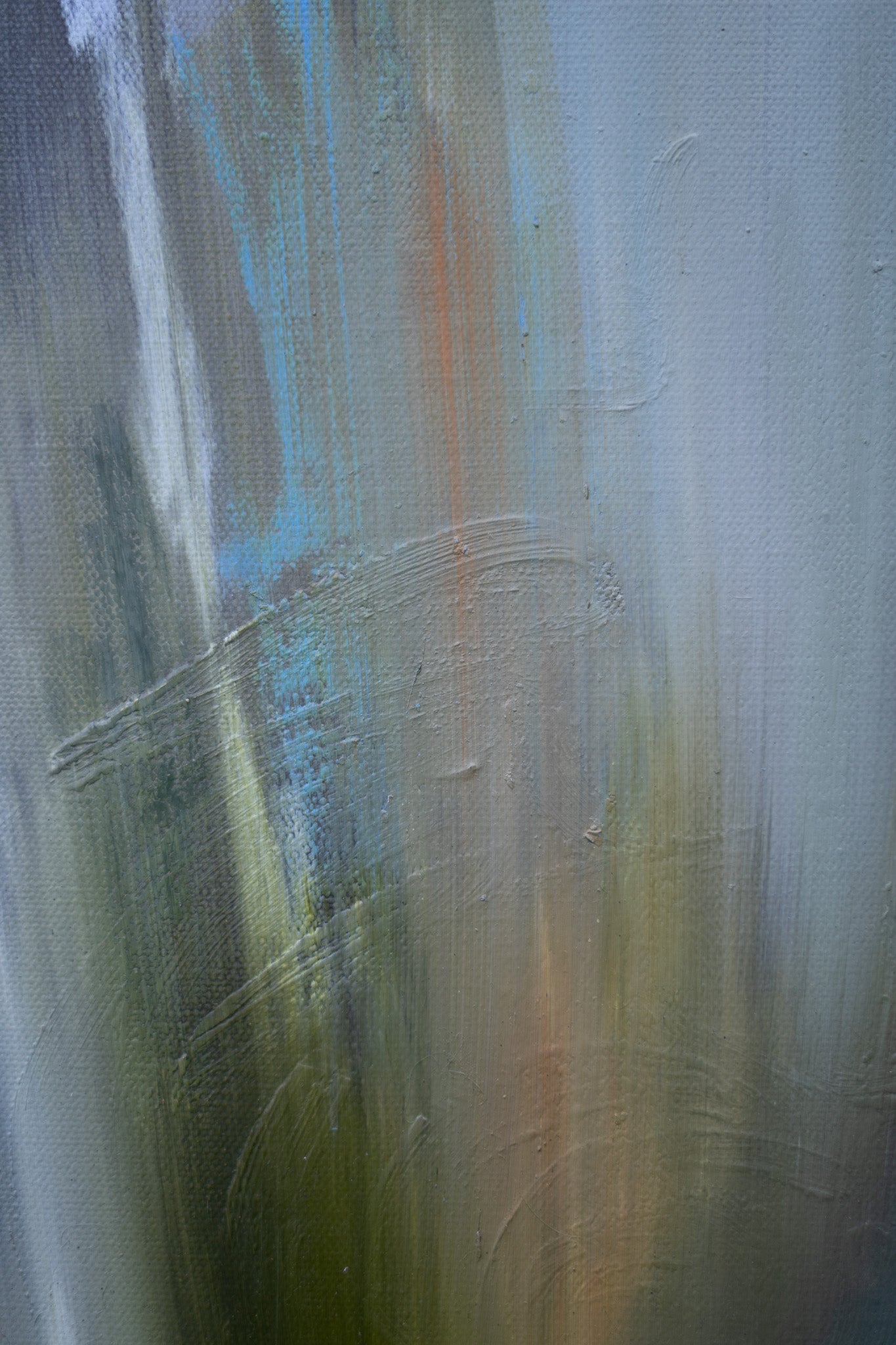 "The Other Side" | 24 × 36 | Oil on Canvas with Red Cedar