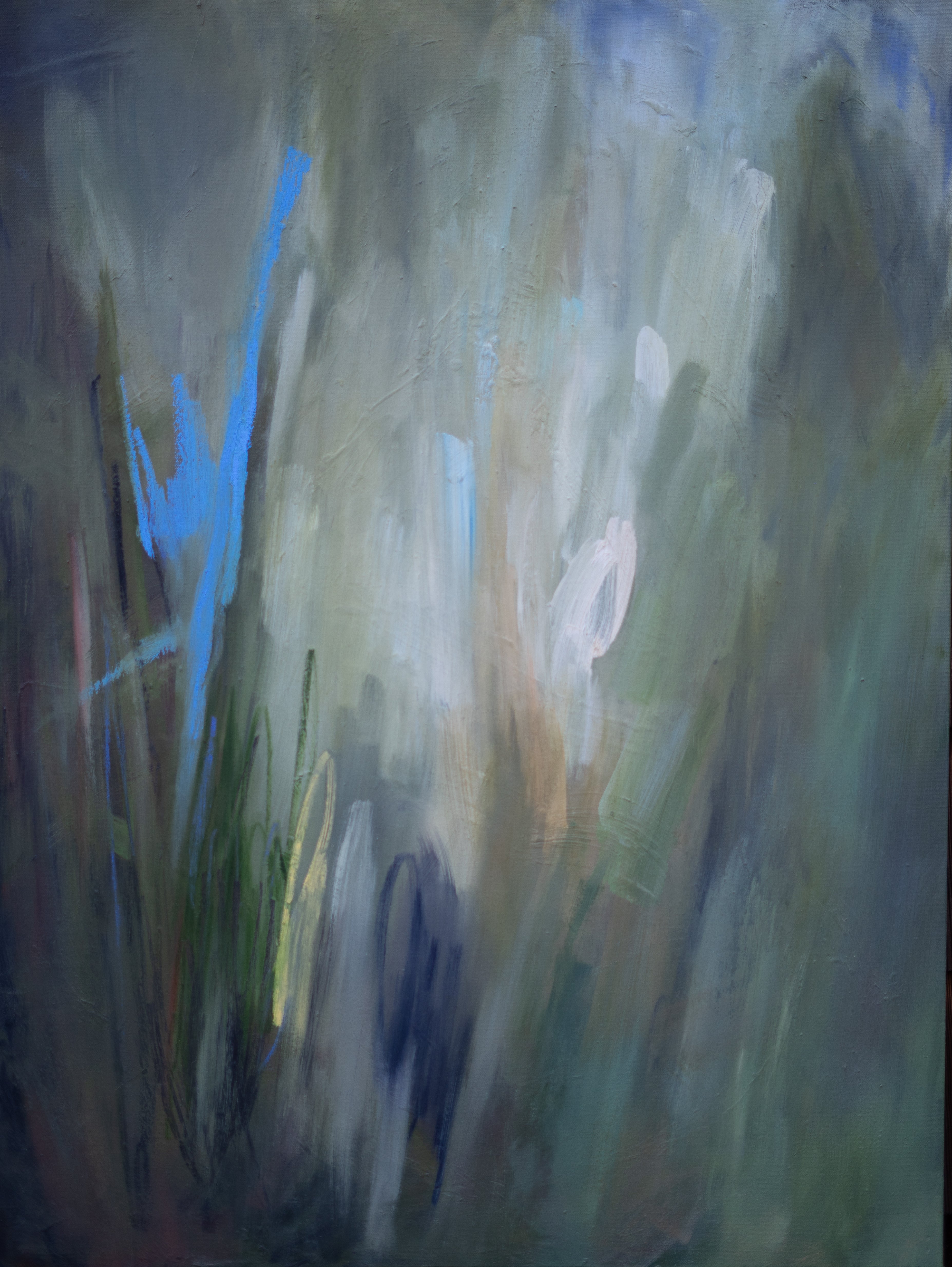 "Alive" | 30 × 40 | Oil on Canvas with Red Cedar