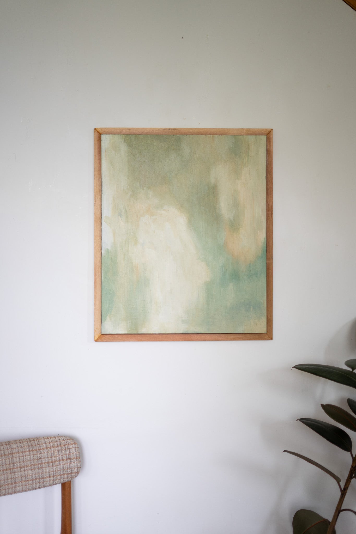 "A Clearing" | 18 x 24 | Acrylic on Canvas with Red Cedar