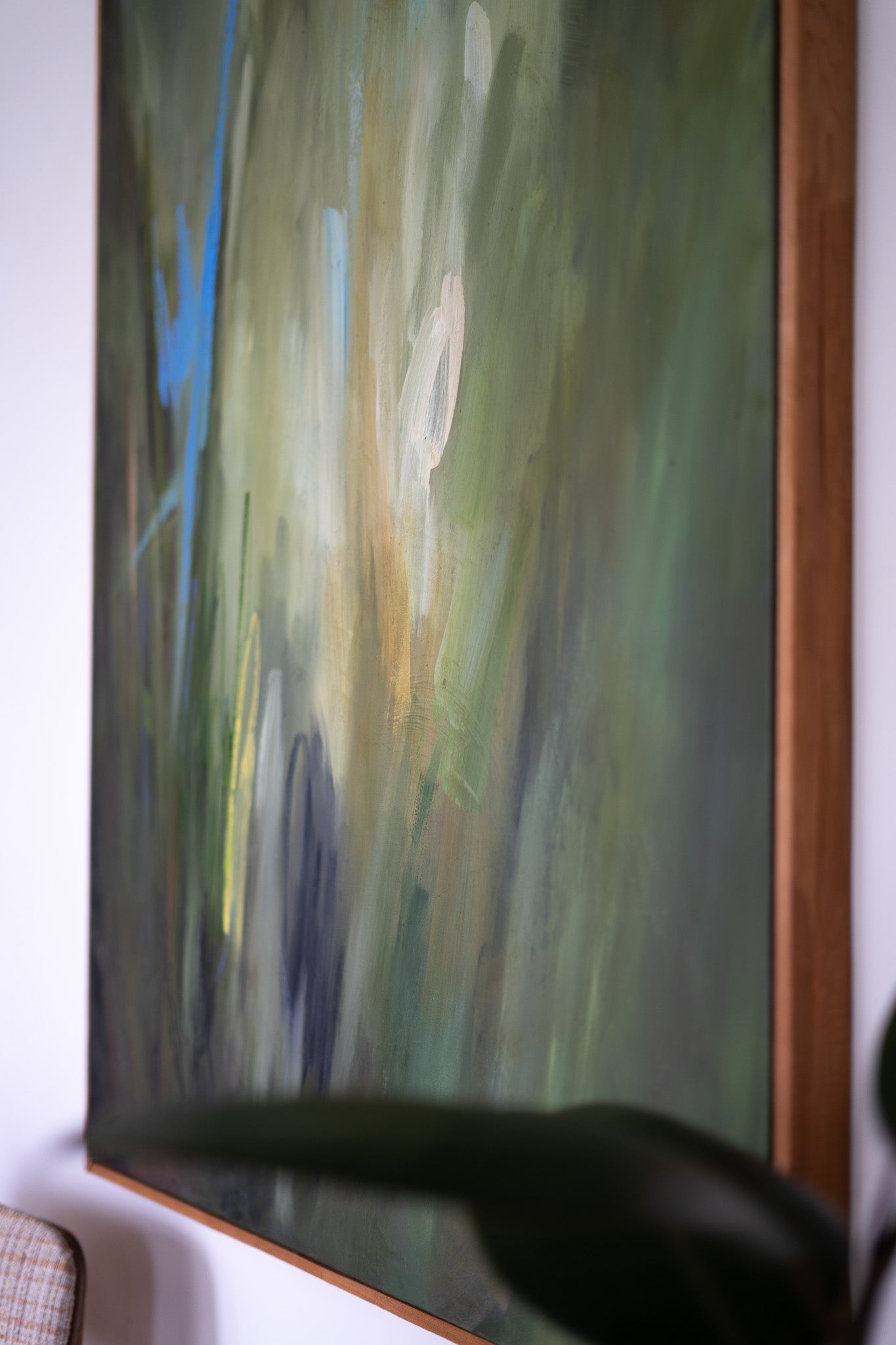 "Alive" | 30 × 40 | Oil on Canvas with Red Cedar