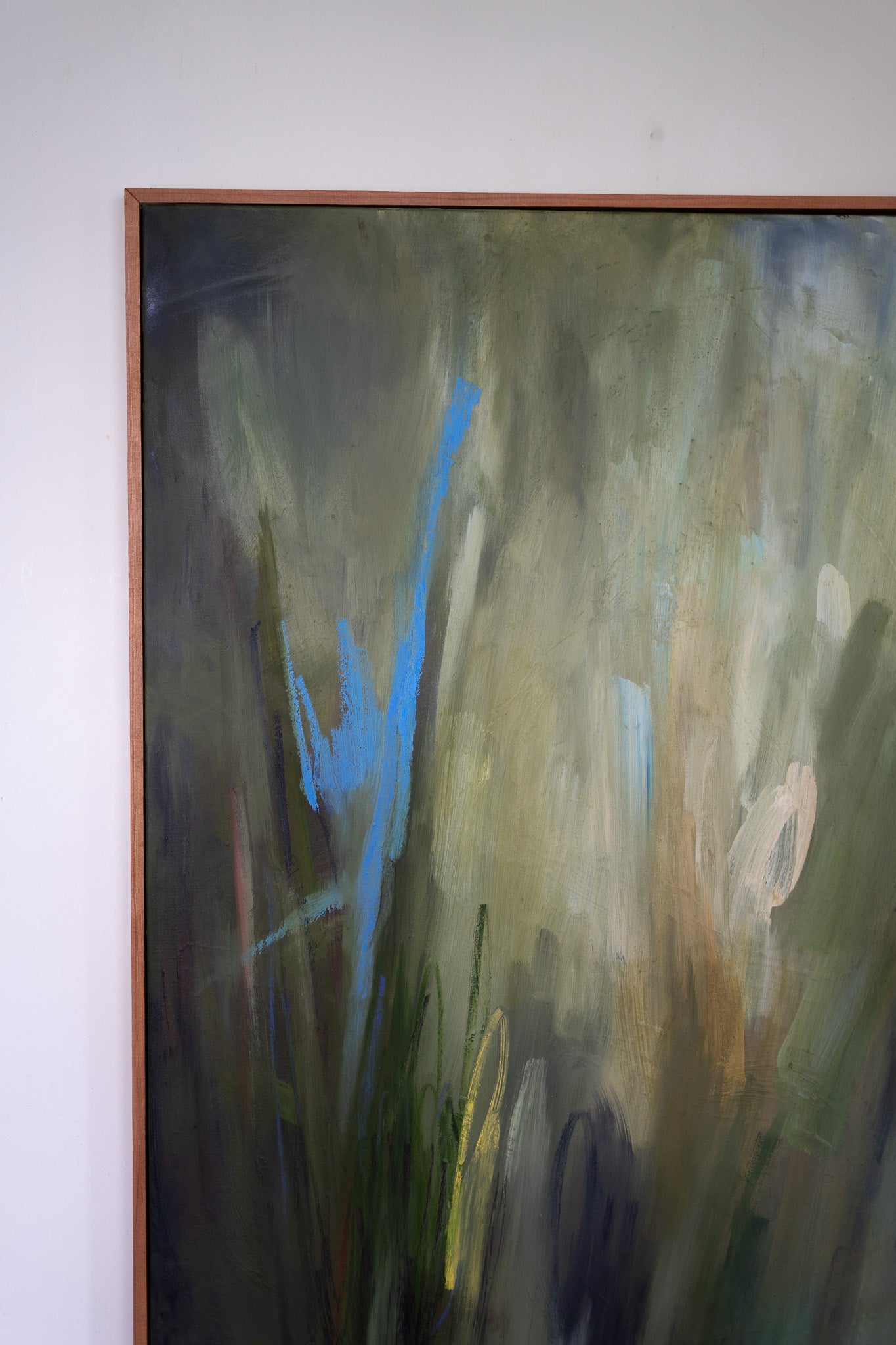 "Alive" | 30 × 40 | Oil on Canvas with Red Cedar