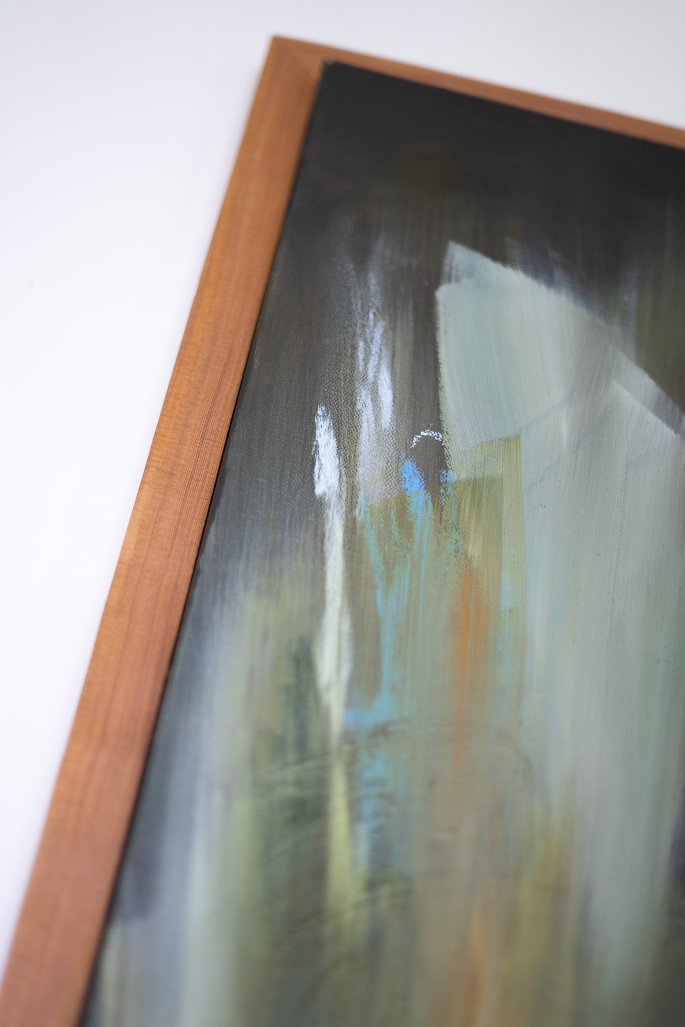 "The Other Side" | 24 × 36 | Oil on Canvas with Red Cedar