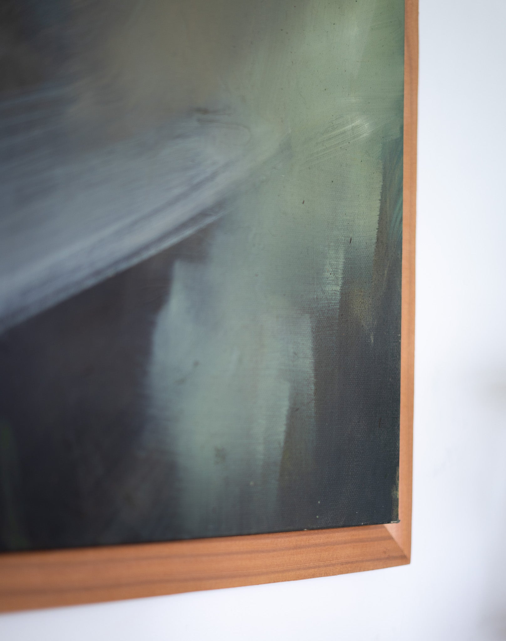 "The Other Side" | 24 × 36 | Oil on Canvas with Red Cedar