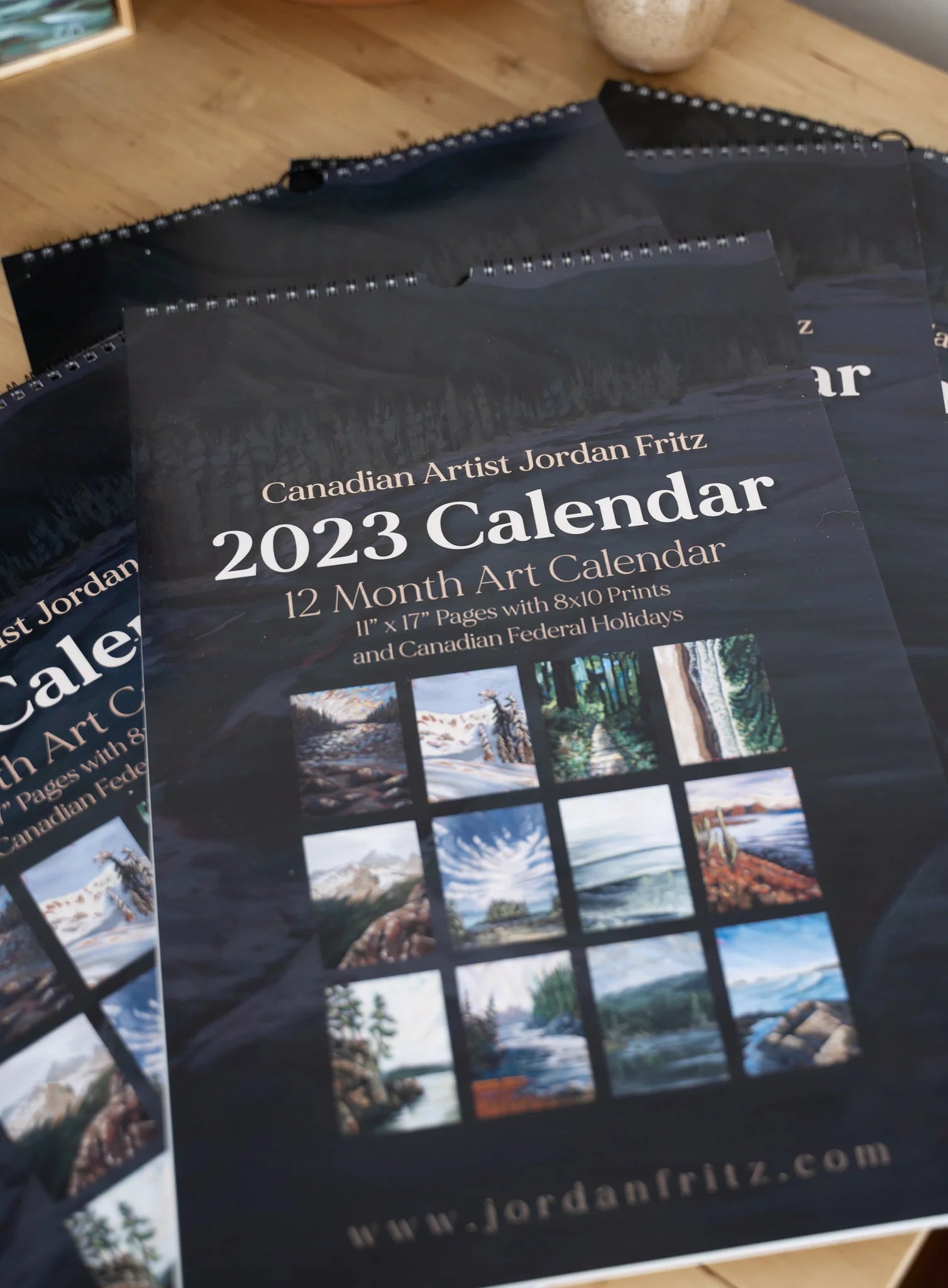 Pre-Order 2024 J.Fritz Fine Art Calendar